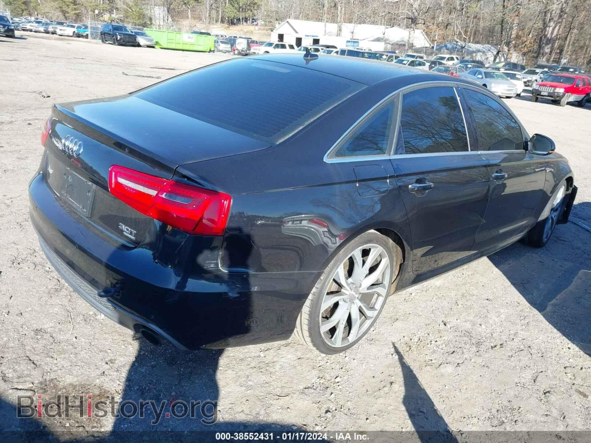 2012 AUDI A6 - VIN: WAUHGAFC8CN044564 - Фото 4