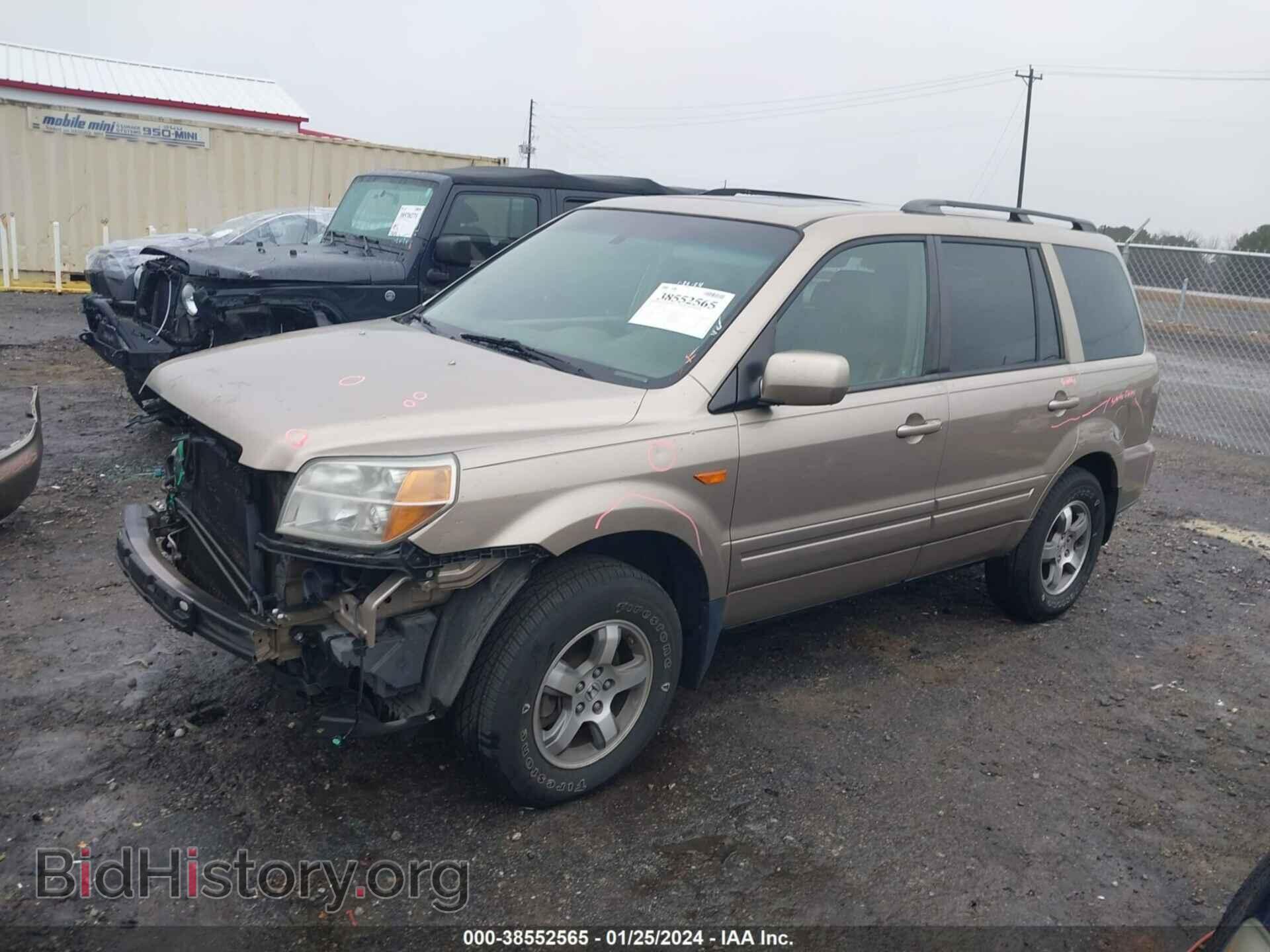 2007 HONDA PILOT - VIN: 5FNYF28537B000180 - Фото 2