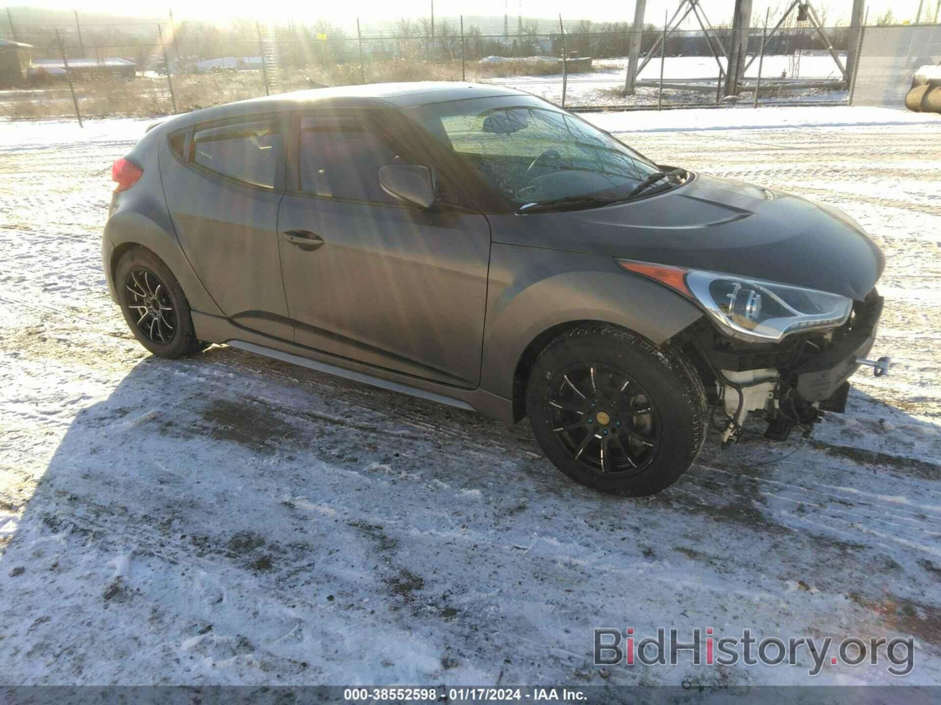 Photo KMHTC6AE8EU186187 - HYUNDAI VELOSTER 2014