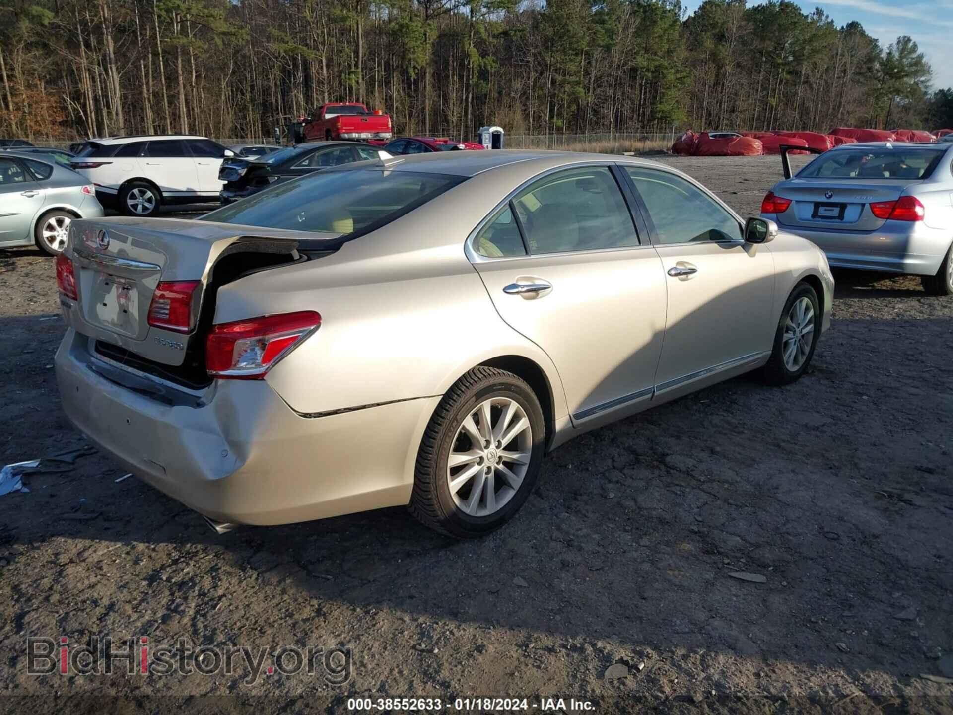2012 LEXUS ES 350 - VIN: JTHBK1EG5C2504422 - Фото 4