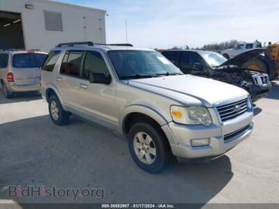 2010 Ford EXPLORER XLT, silver — VIN 1FMEU6DE3AUA76790, IAAI