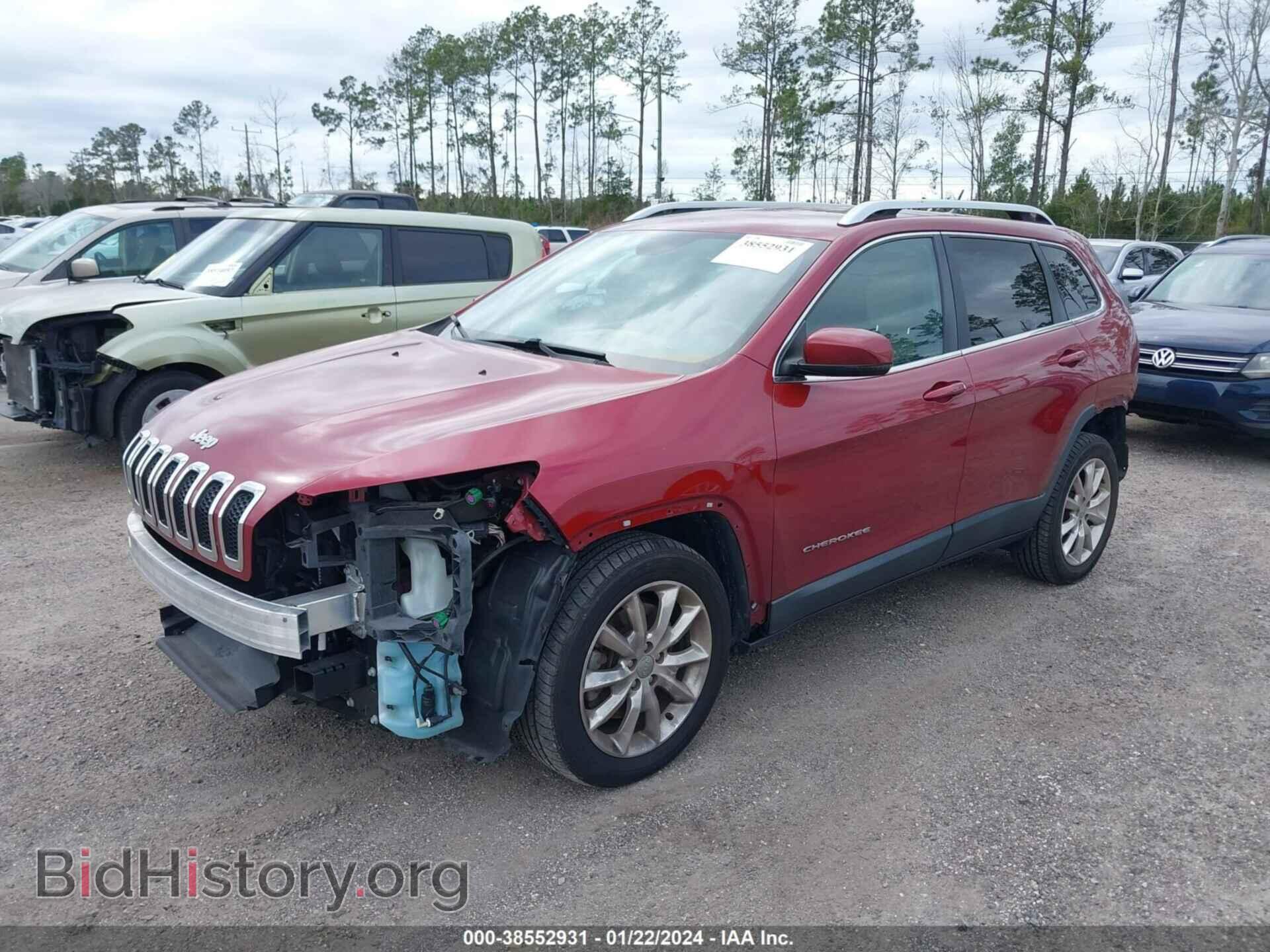 2015 JEEP CHEROKEE - VIN: 1C4PJLDB1FW732037 - Фото 2