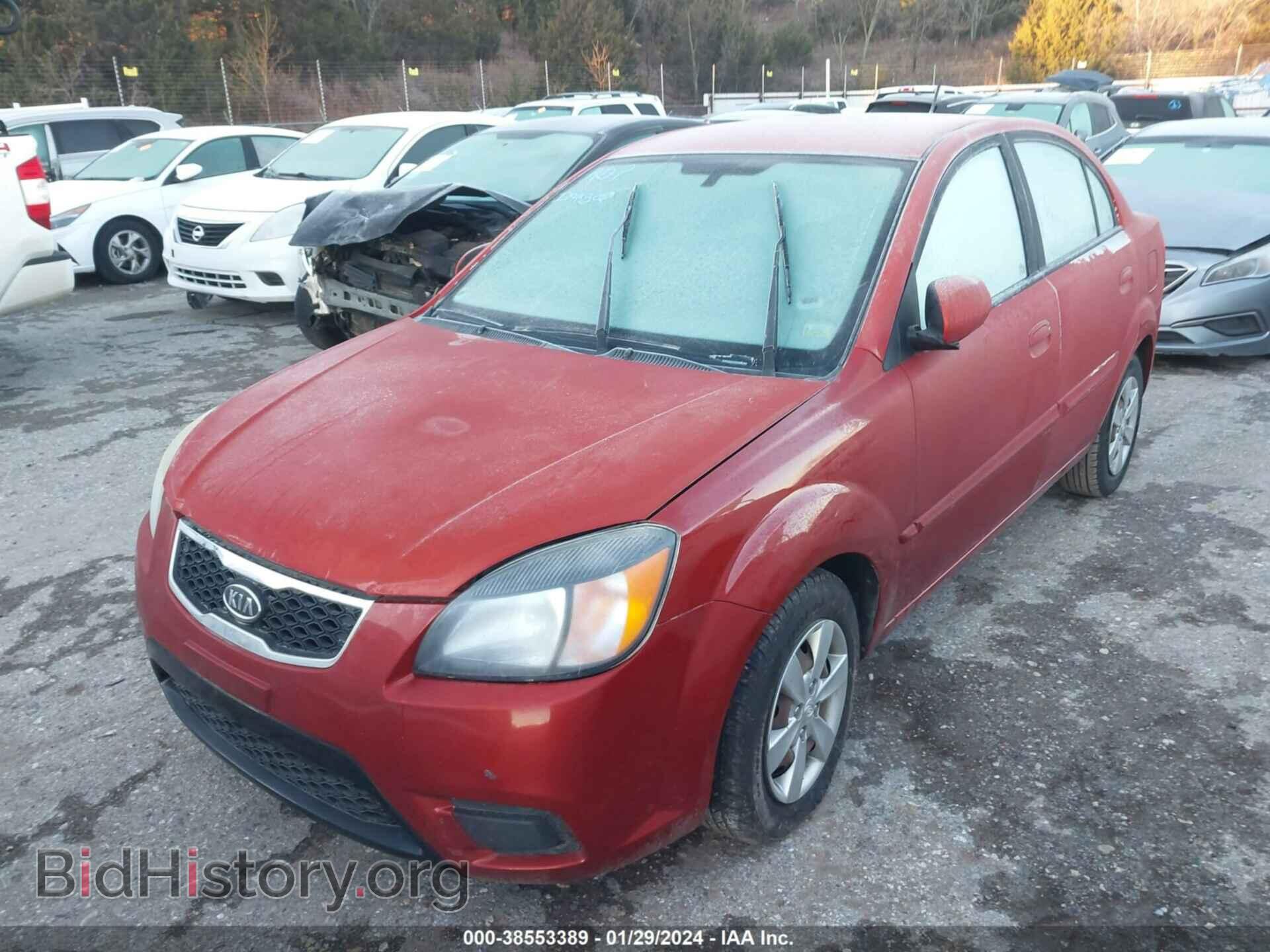 2011 KIA RIO - VIN: KNADH4A38B6954759 - Фото 2
