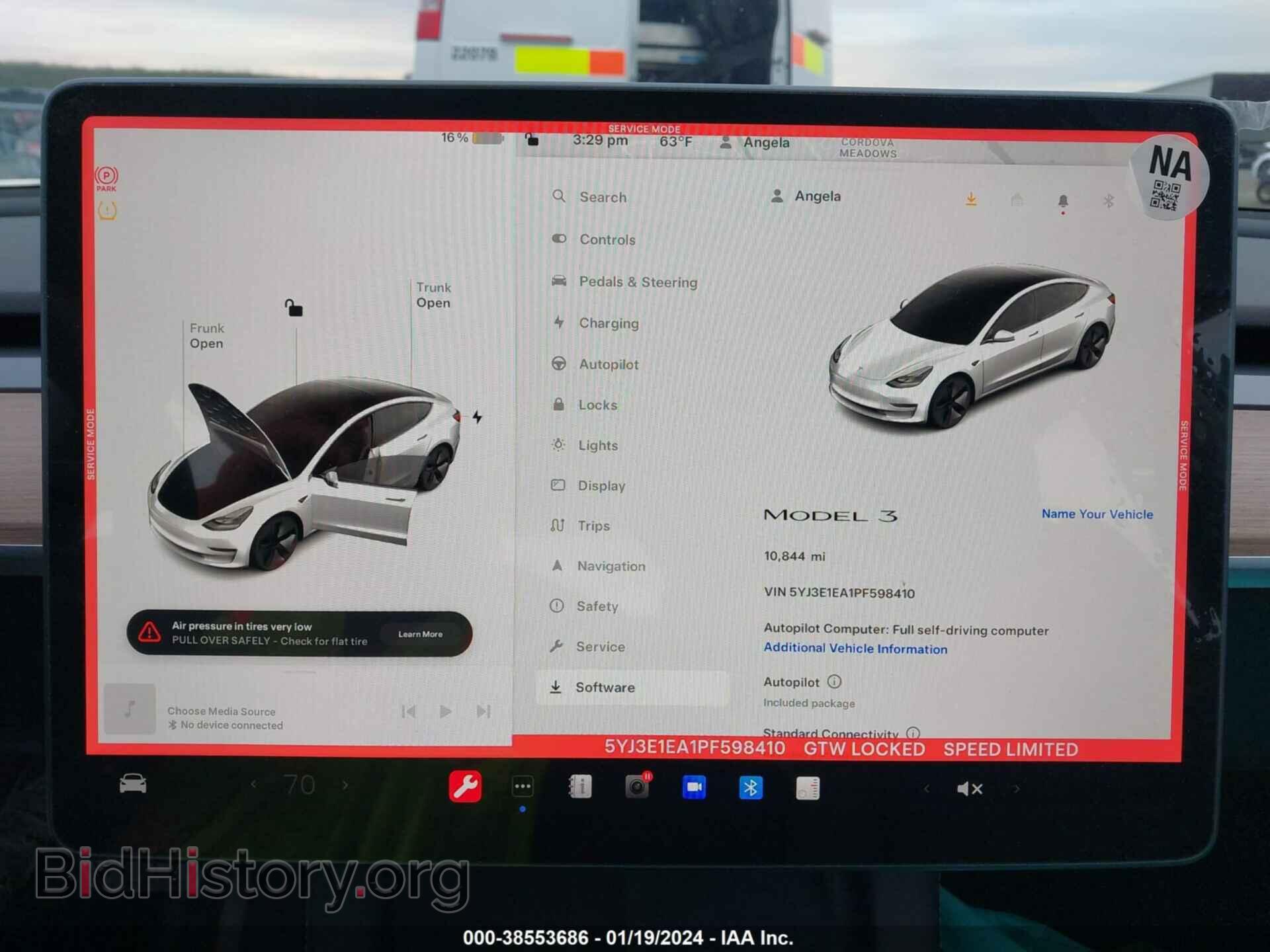 2023 TESLA MODEL 3 - VIN: 5YJ3E1EA1PF598410 - Фото 7