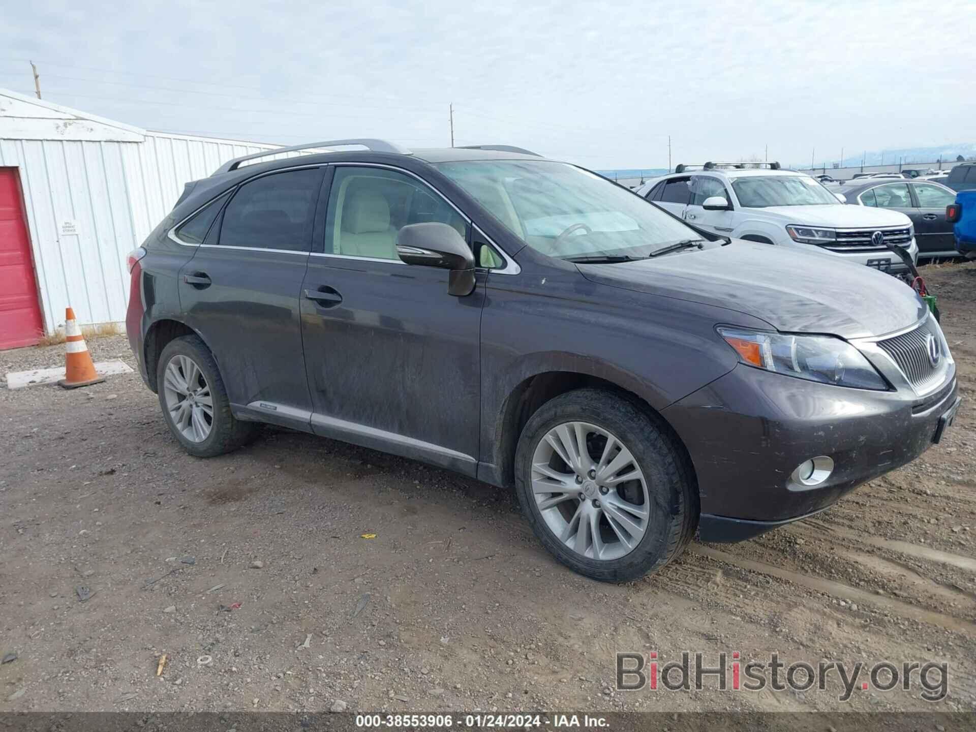 Photo JTJBC1BA7A2413502 - LEXUS RX 450H 2010