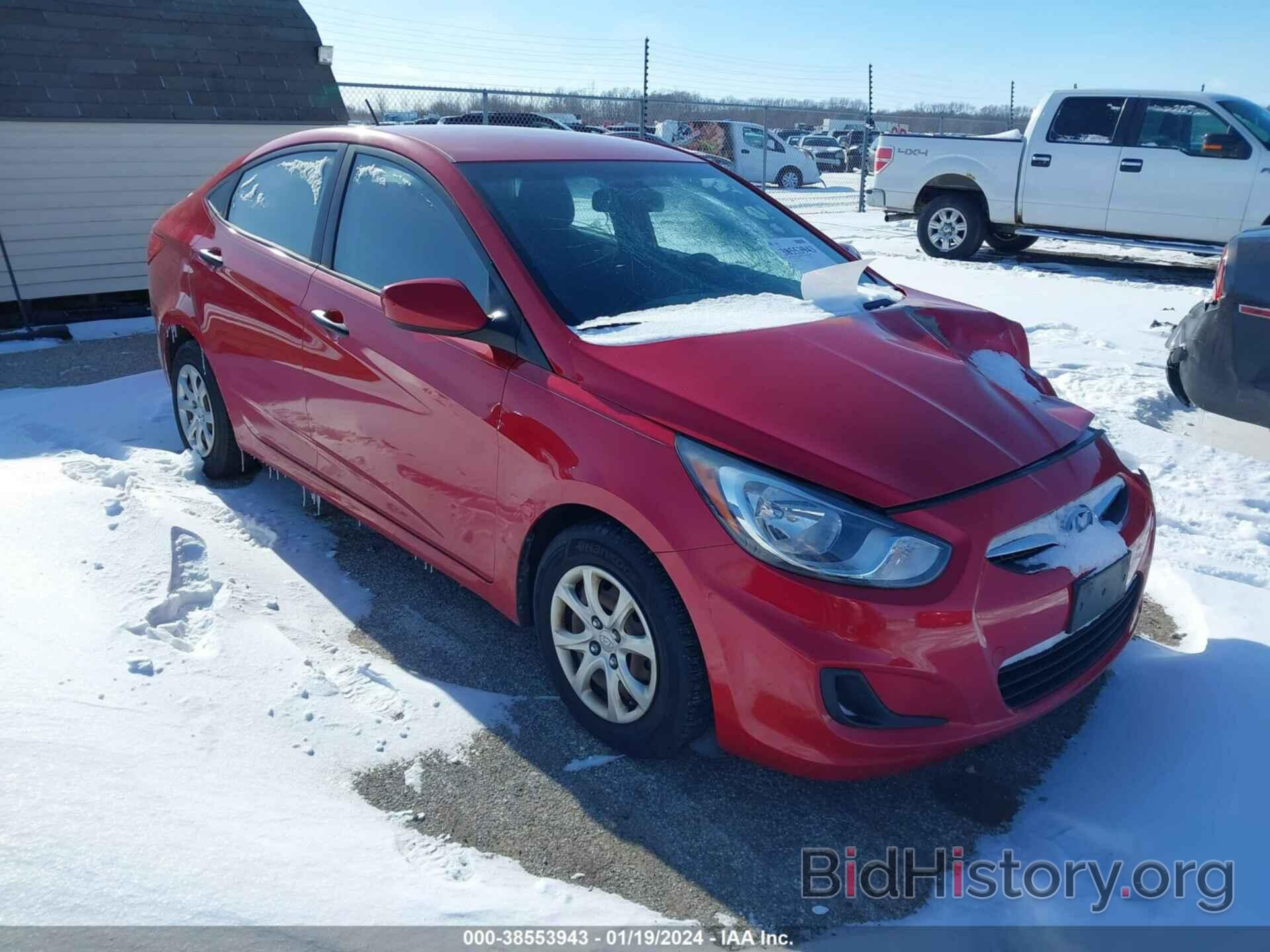 Photo KMHCT4AE0CU091639 - HYUNDAI ACCENT 2012