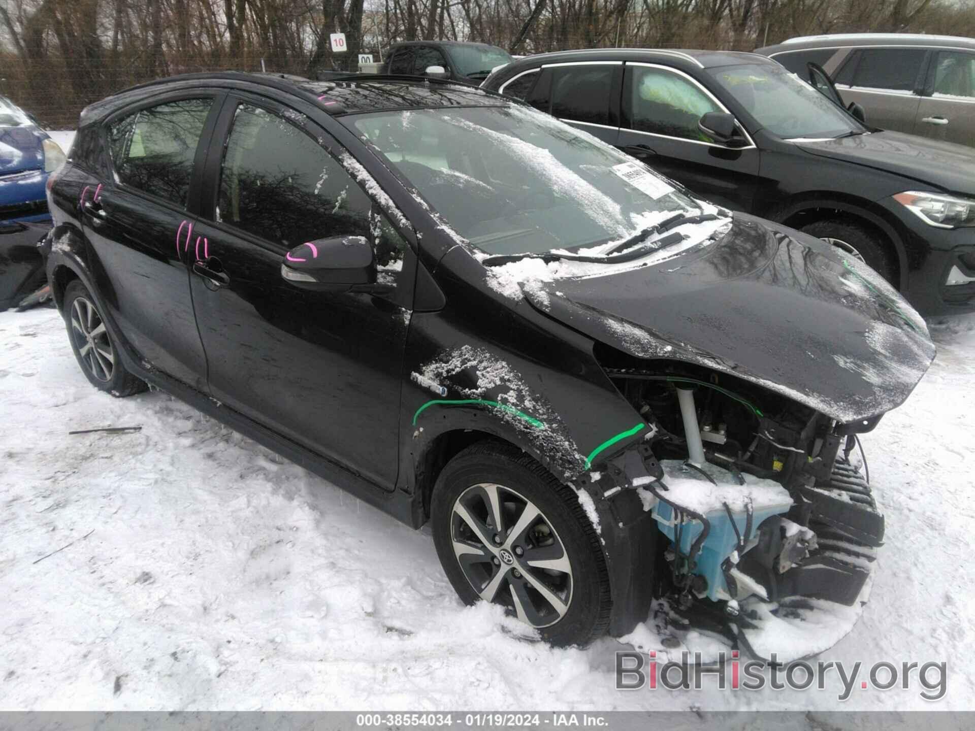 Photo JTDKDTB34K1620658 - TOYOTA PRIUS C 2019