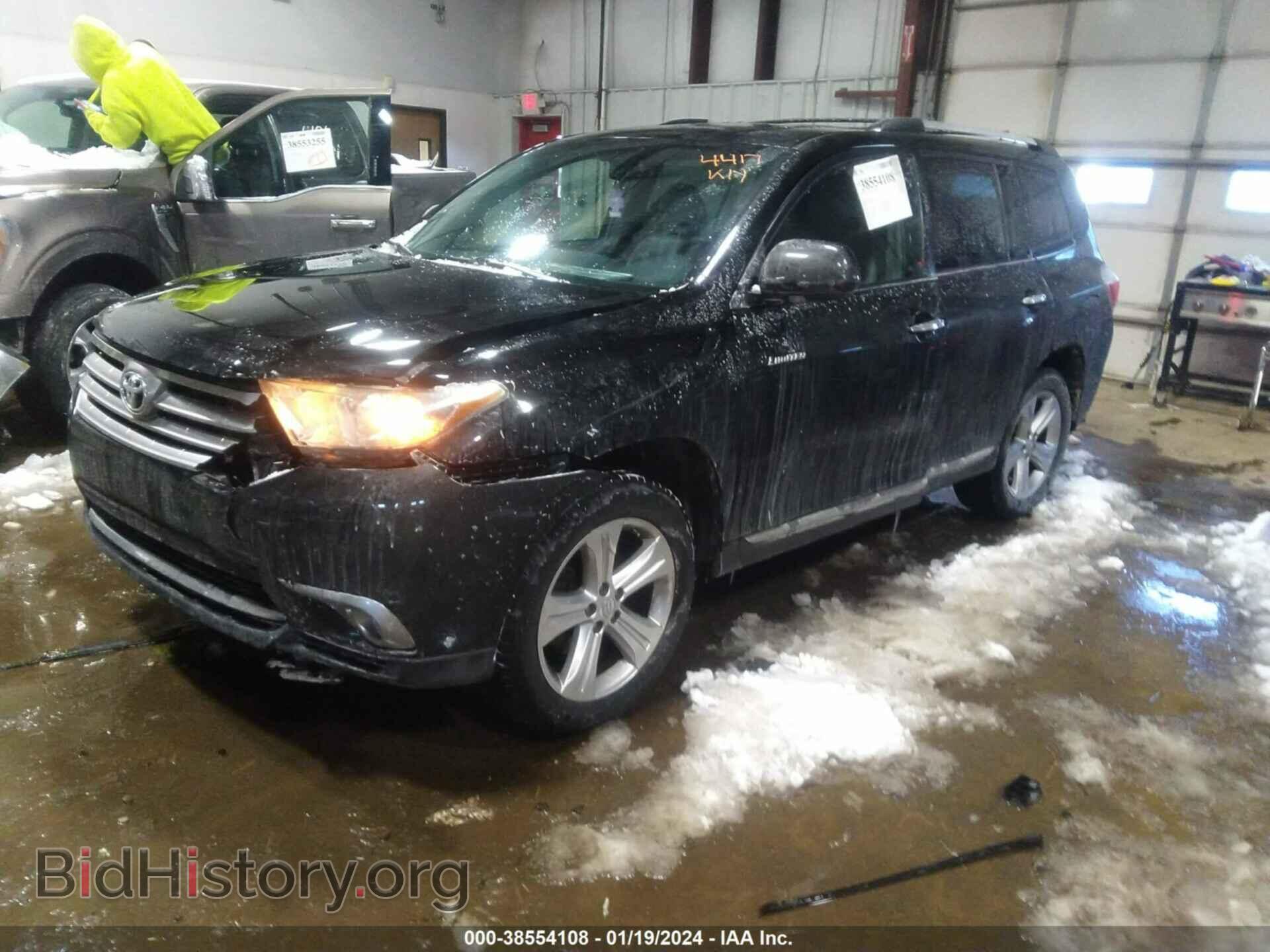 2013 TOYOTA HIGHLANDER - VIN: 5TDDK3EH8DS234417 - Фото 2