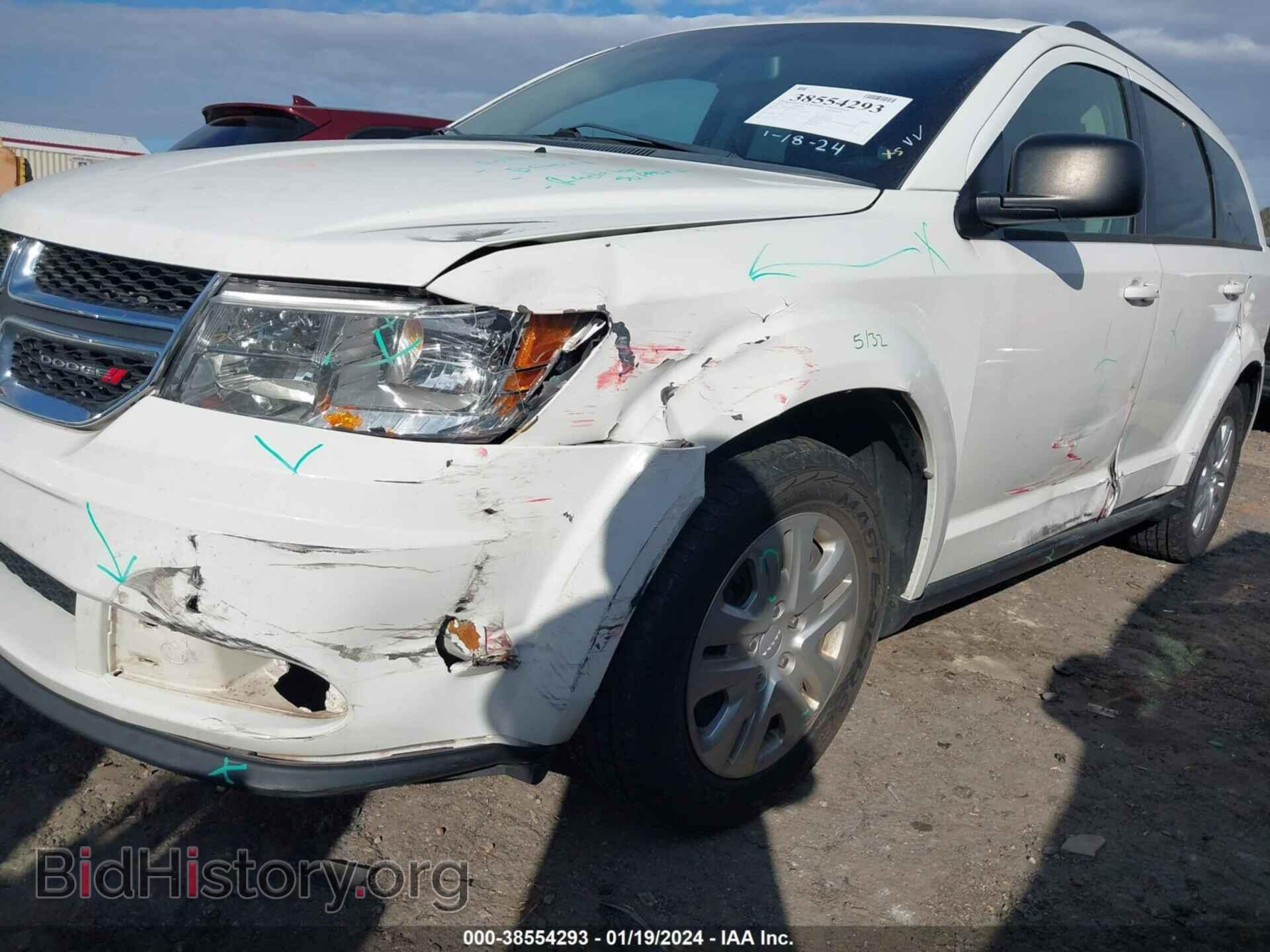 2016 DODGE JOURNEY - VIN: 3C4PDCAB3GT162142 - Фото 6