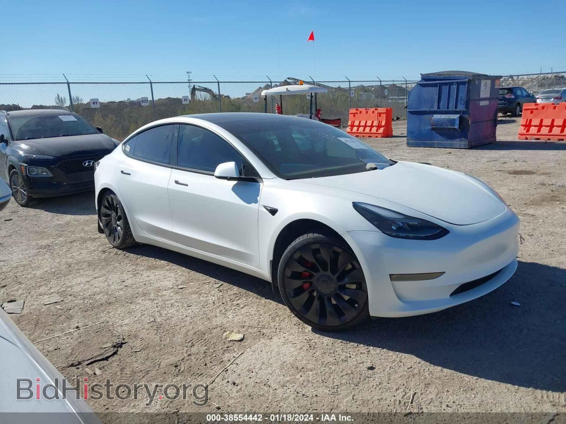 Photo 5YJ3E1EC6PF479947 - TESLA MODEL 3 2023