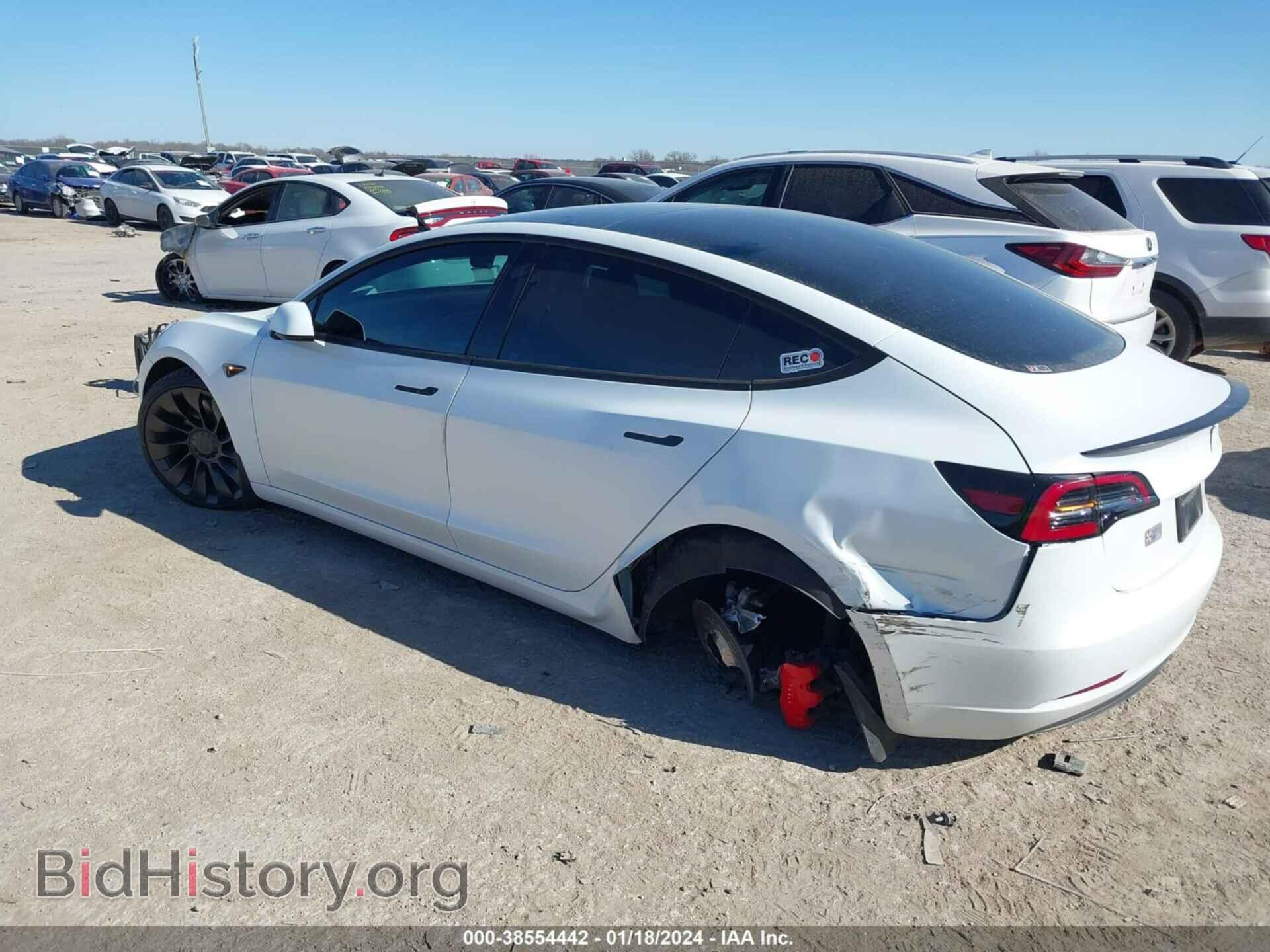 2023 TESLA MODEL 3 - VIN: 5YJ3E1EC6PF479947 - Фото 3