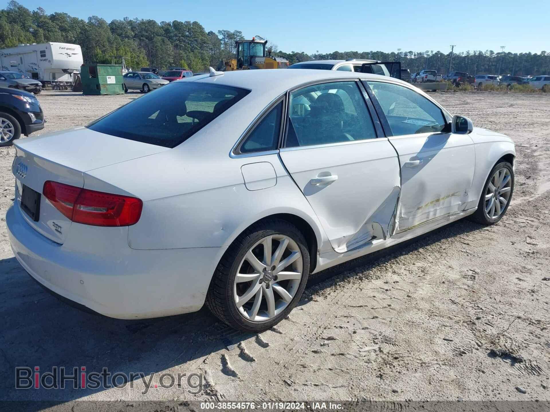 2013 AUDI A4 - VIN: WAUFFAFL8DN010703 - Фото 4