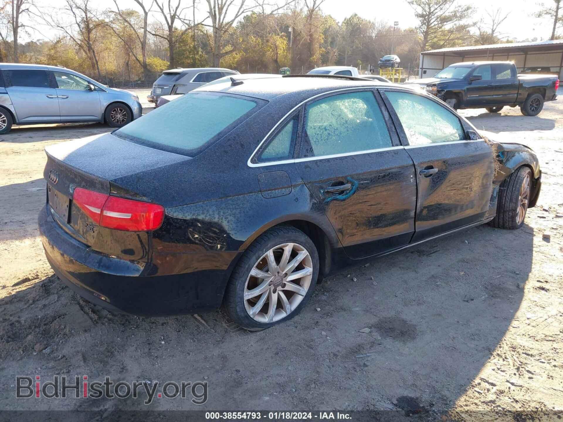 2013 AUDI A4 - VIN: WAUFFAFL7DN012474 - Фото 4