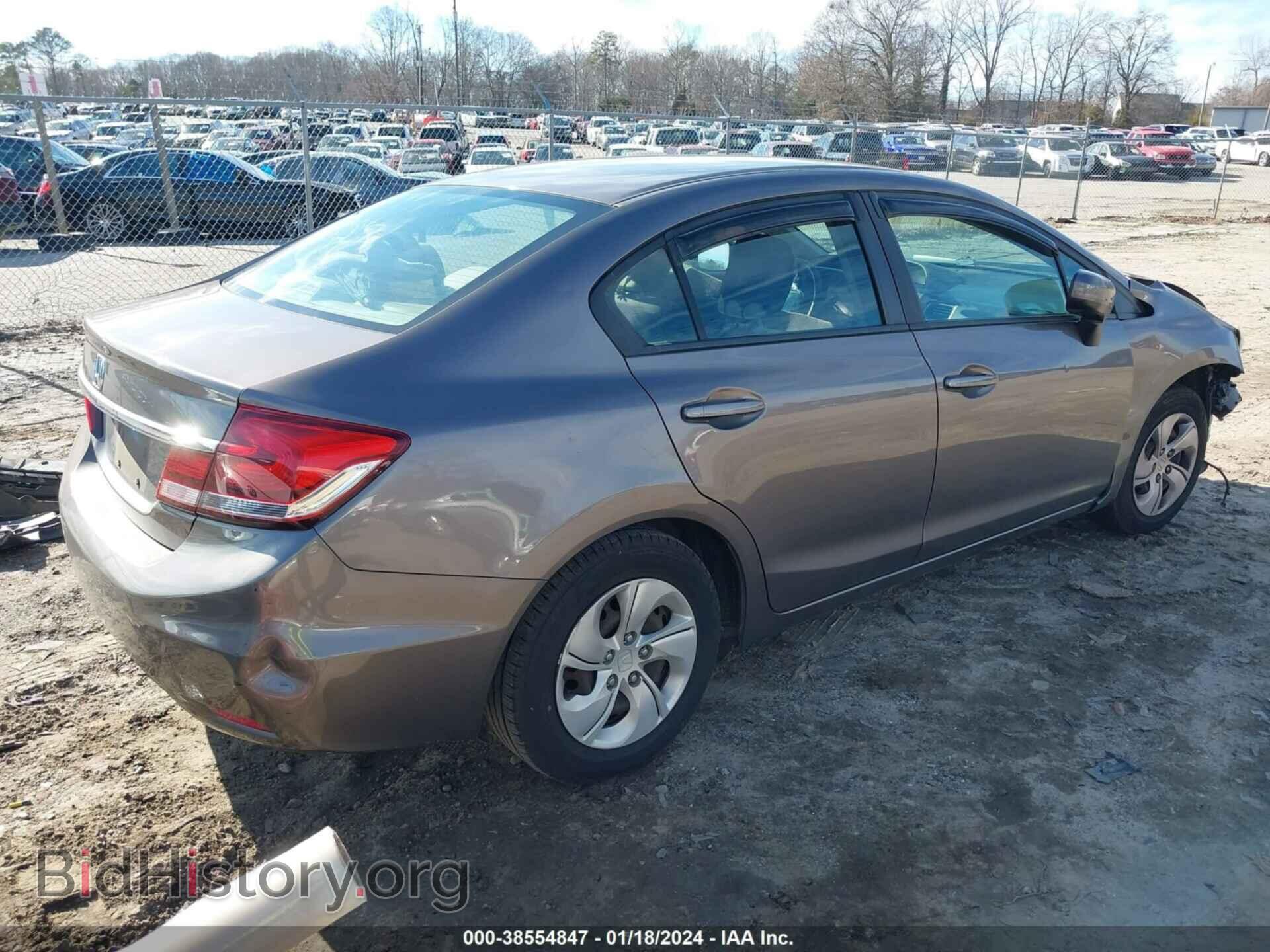 2014 HONDA CIVIC - VIN: 19XFB2F58EE016741 - Фото 4