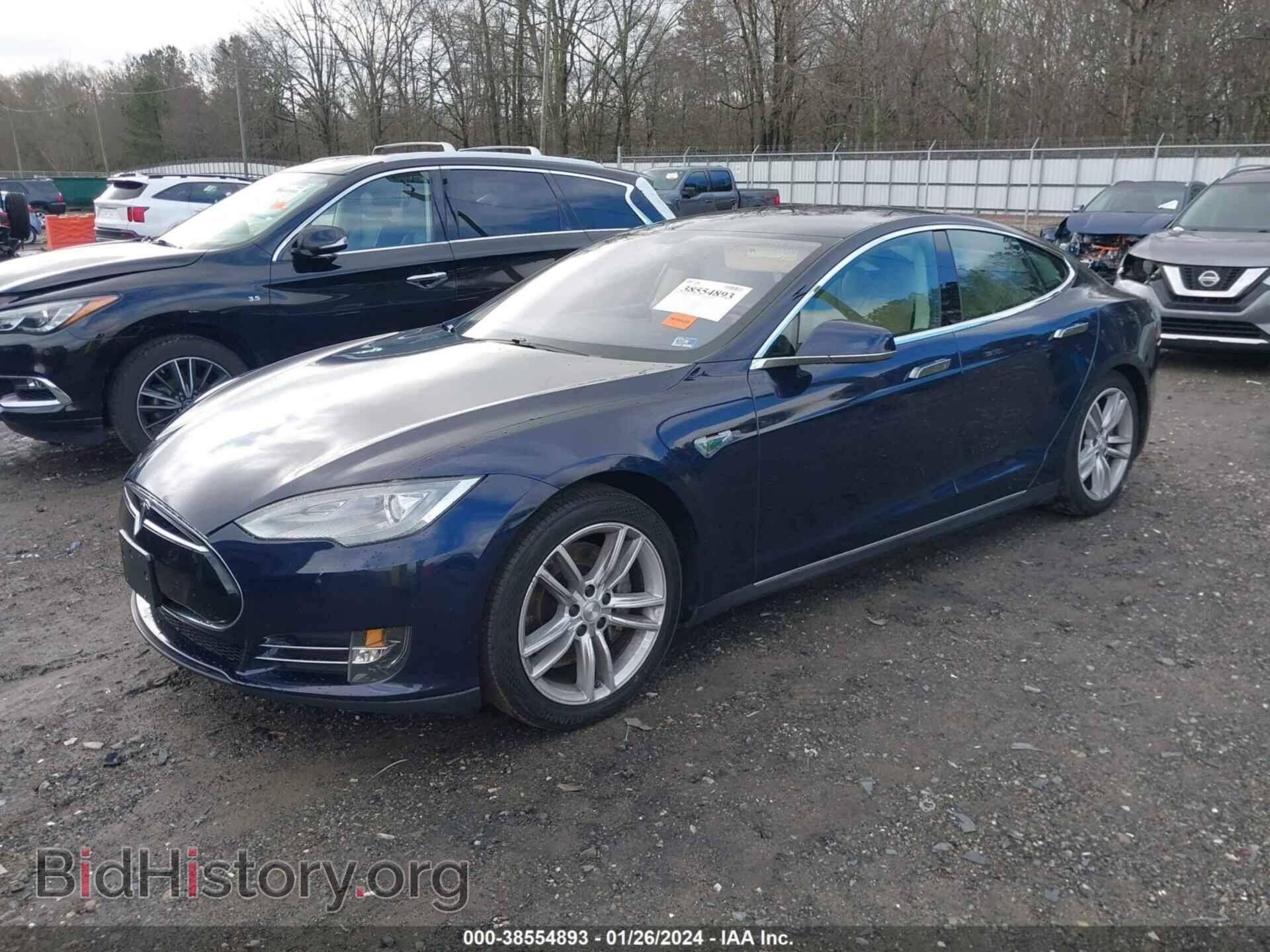 2014 TESLA MODEL S - VIN: 5YJSA1S18EFP28546 - Фото 2