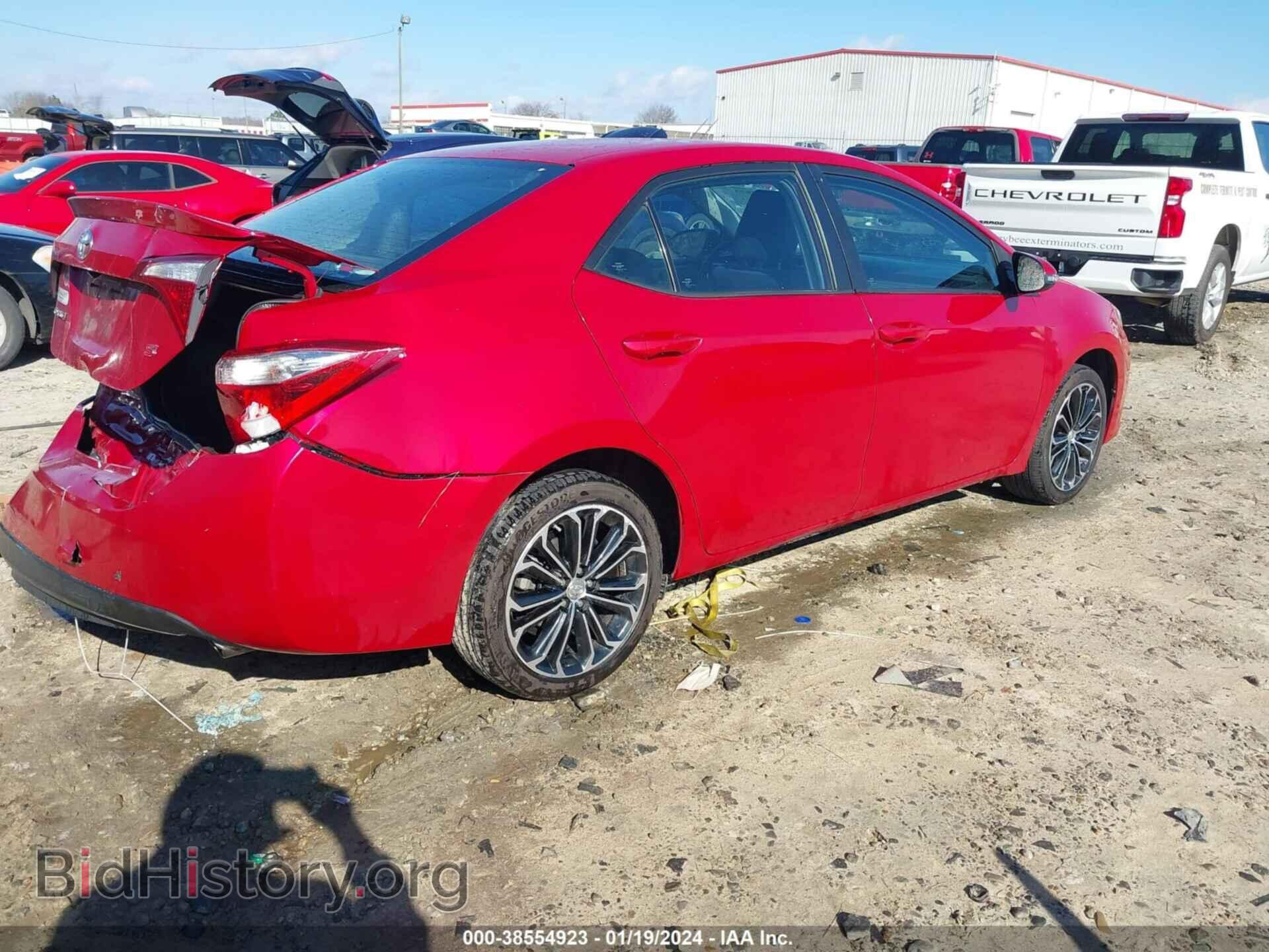 2015 TOYOTA COROLLA - VIN: 2T1BURHE8FC246391 - Фото 4