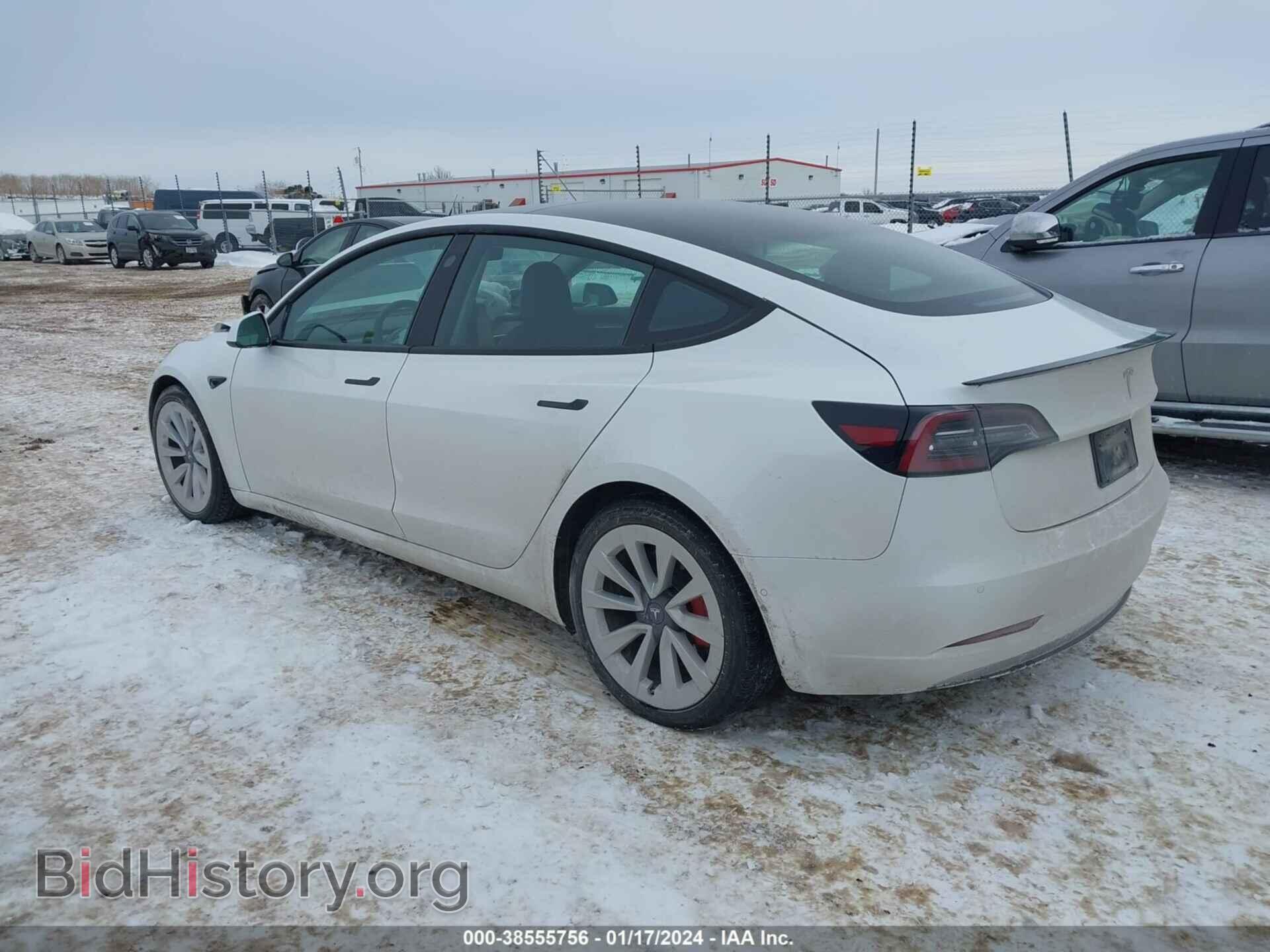 2021 TESLA MODEL 3 - VIN: 5YJ3E1EA0MF052872 - Фото 3