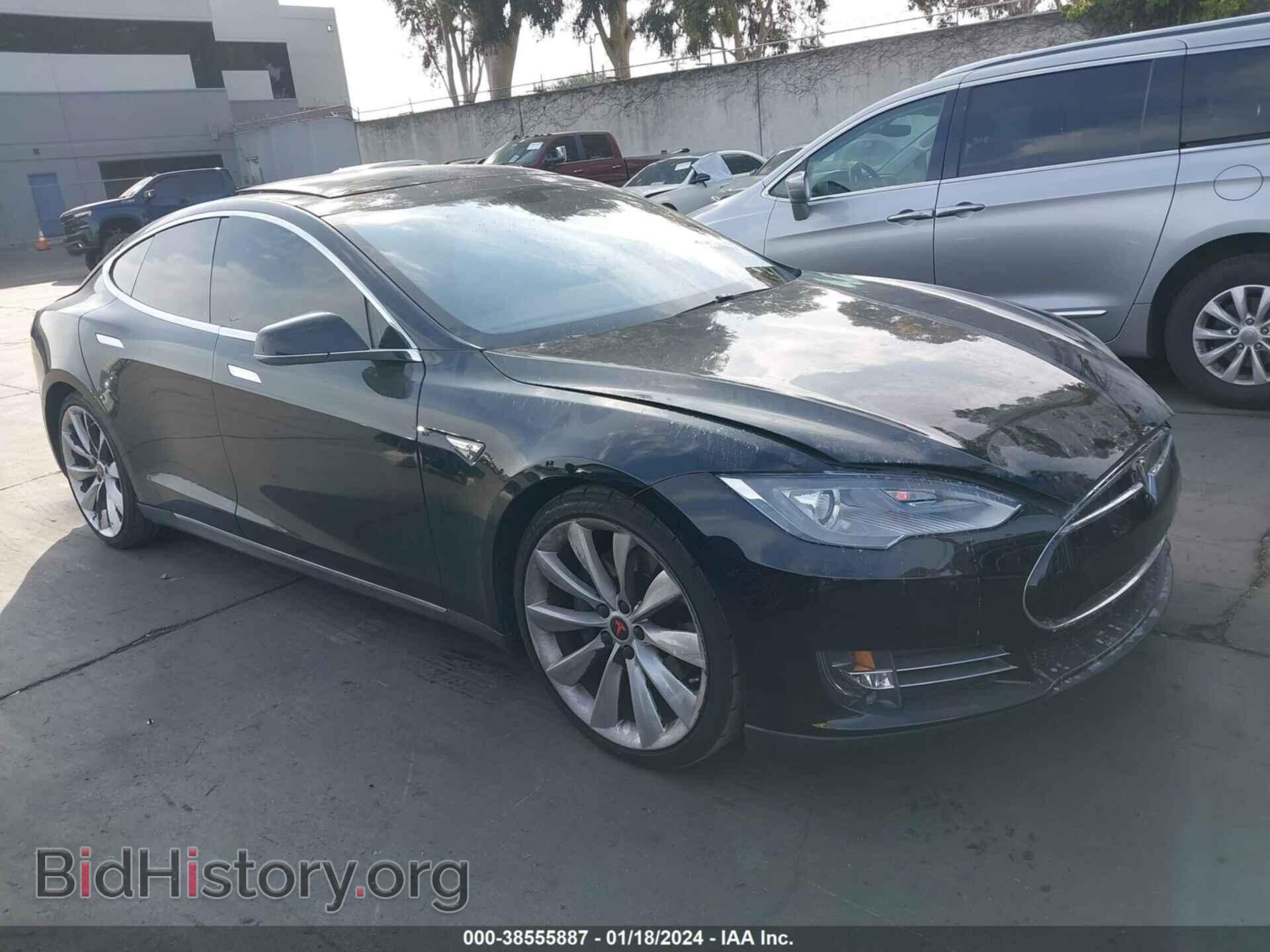 Фотография 5YJSA1DGXDFP12896 - TESLA MODEL S 2013