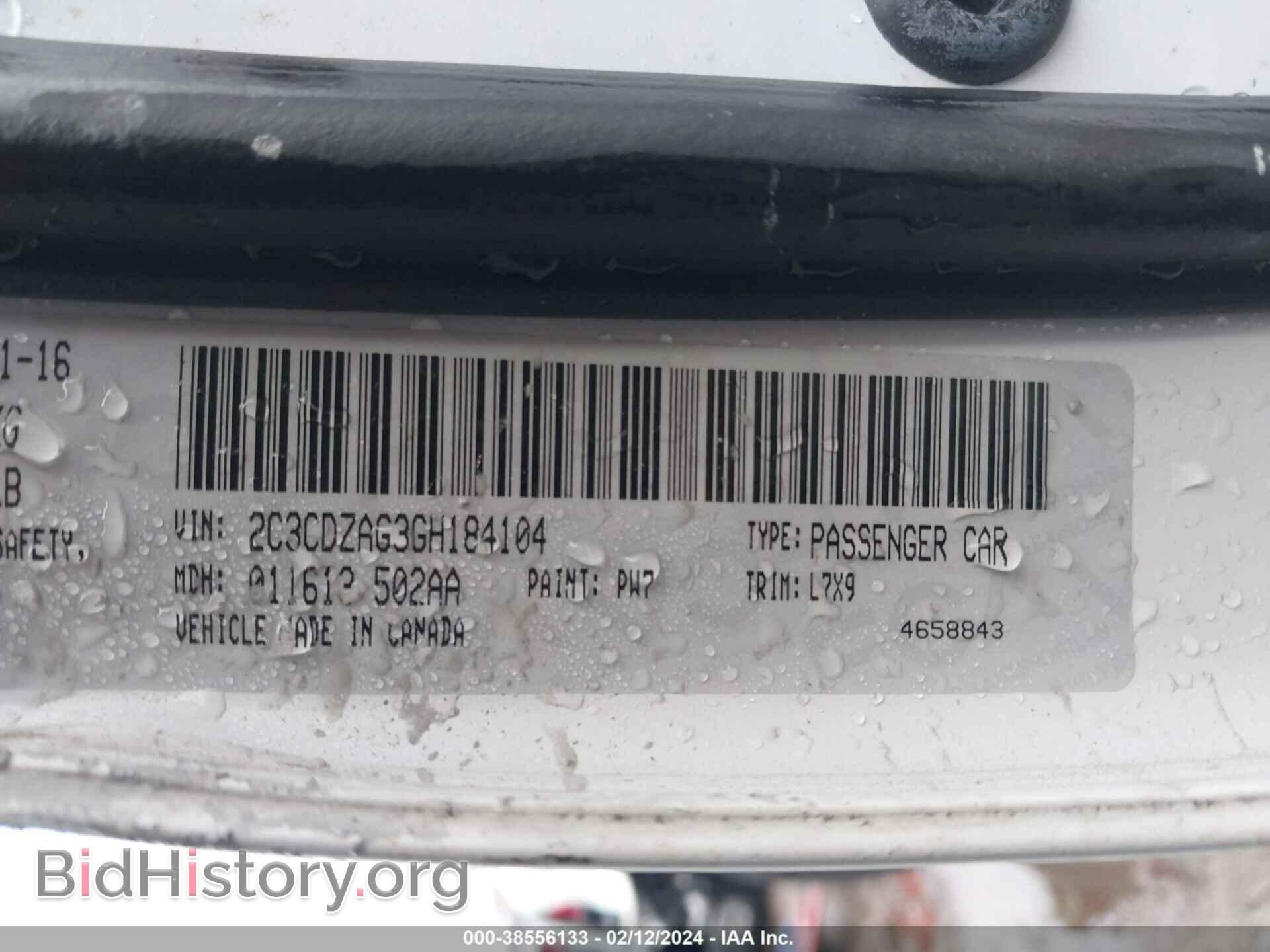 2016 DODGE CHALLENGER - VIN: 2C3CDZAG3GH184104 - Photo 9