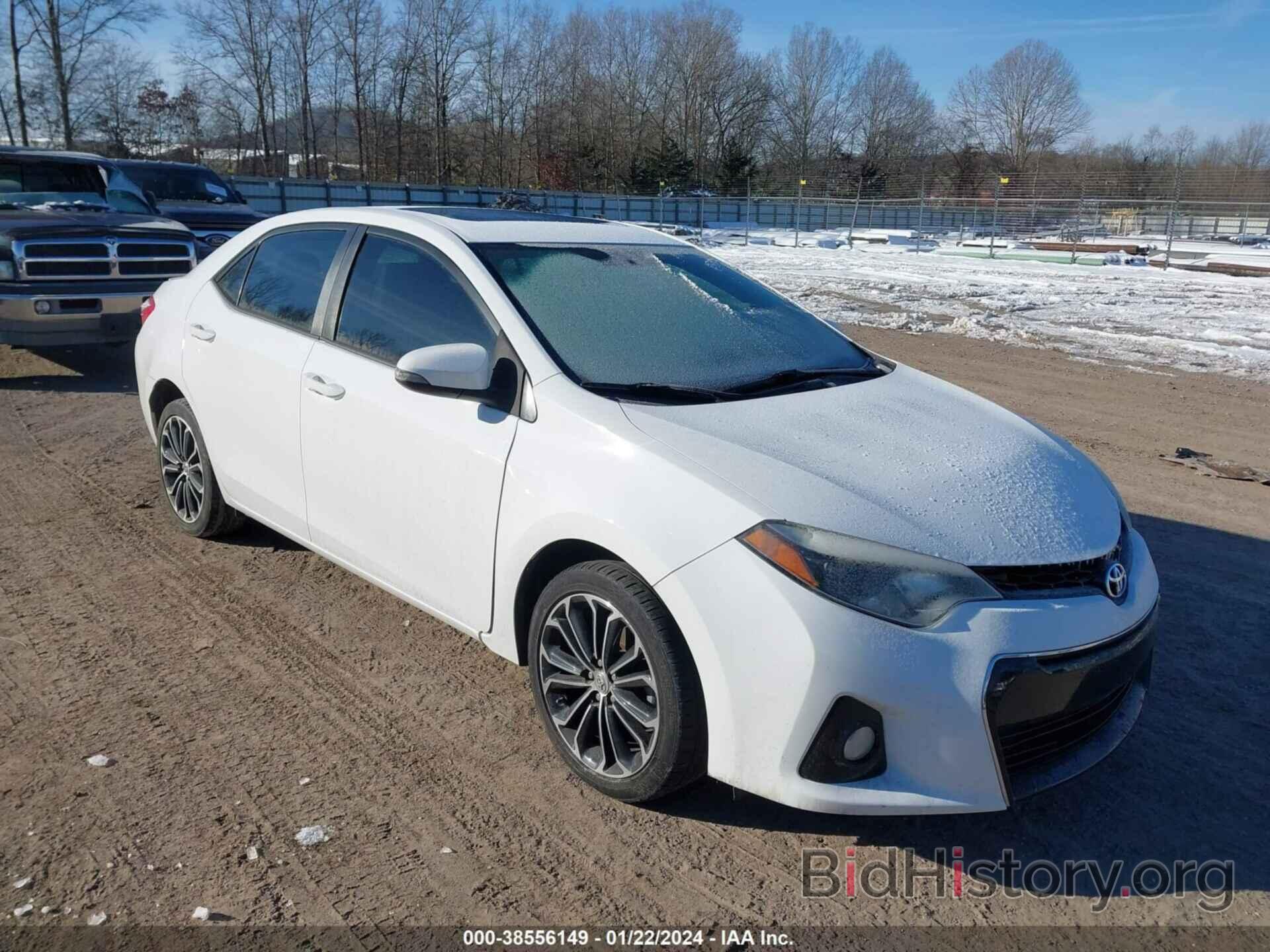 Photo 2T1BURHEXGC492859 - TOYOTA COROLLA 2016