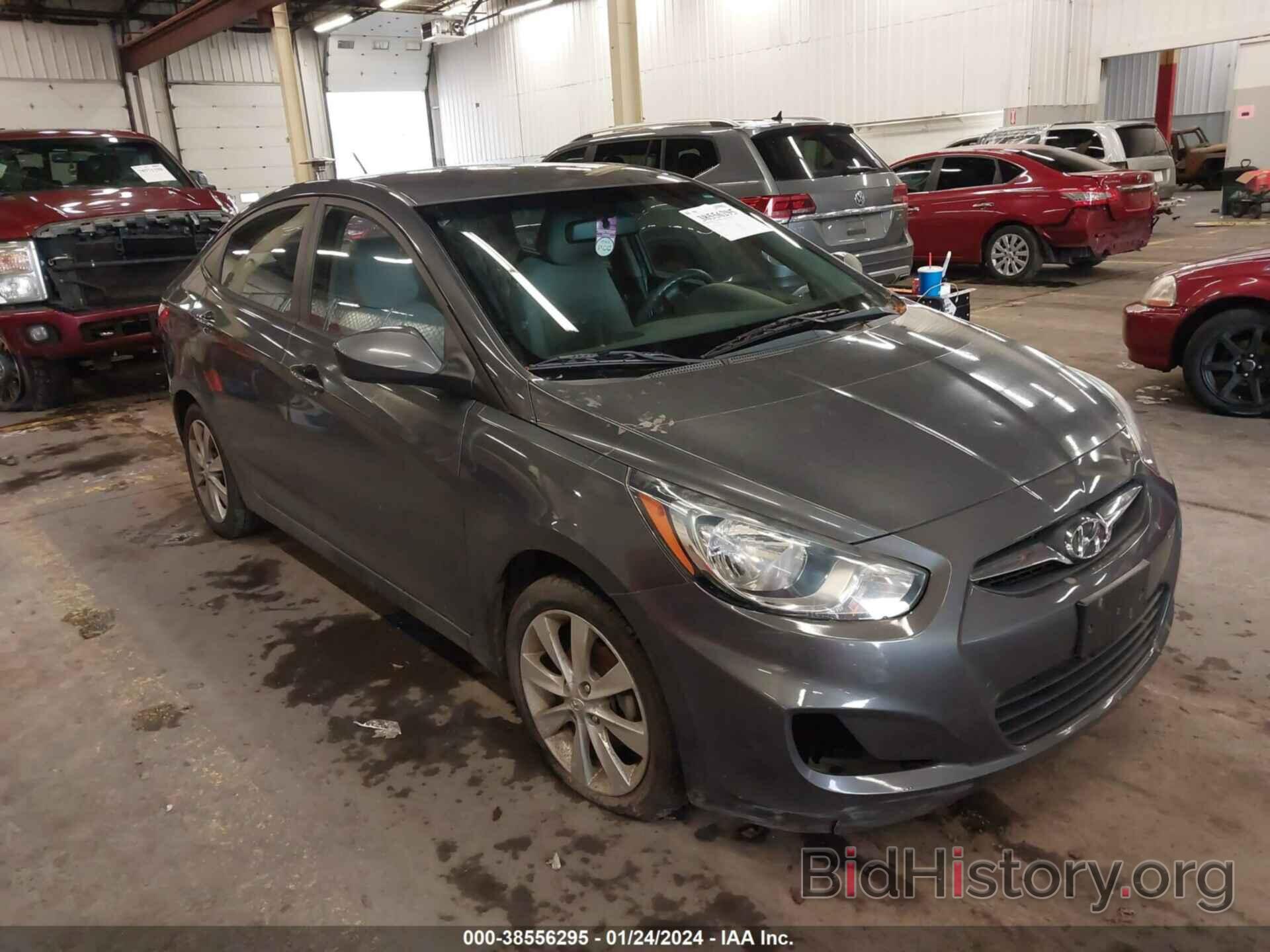 Photo KMHCU4AE1CU095387 - HYUNDAI ACCENT 2012