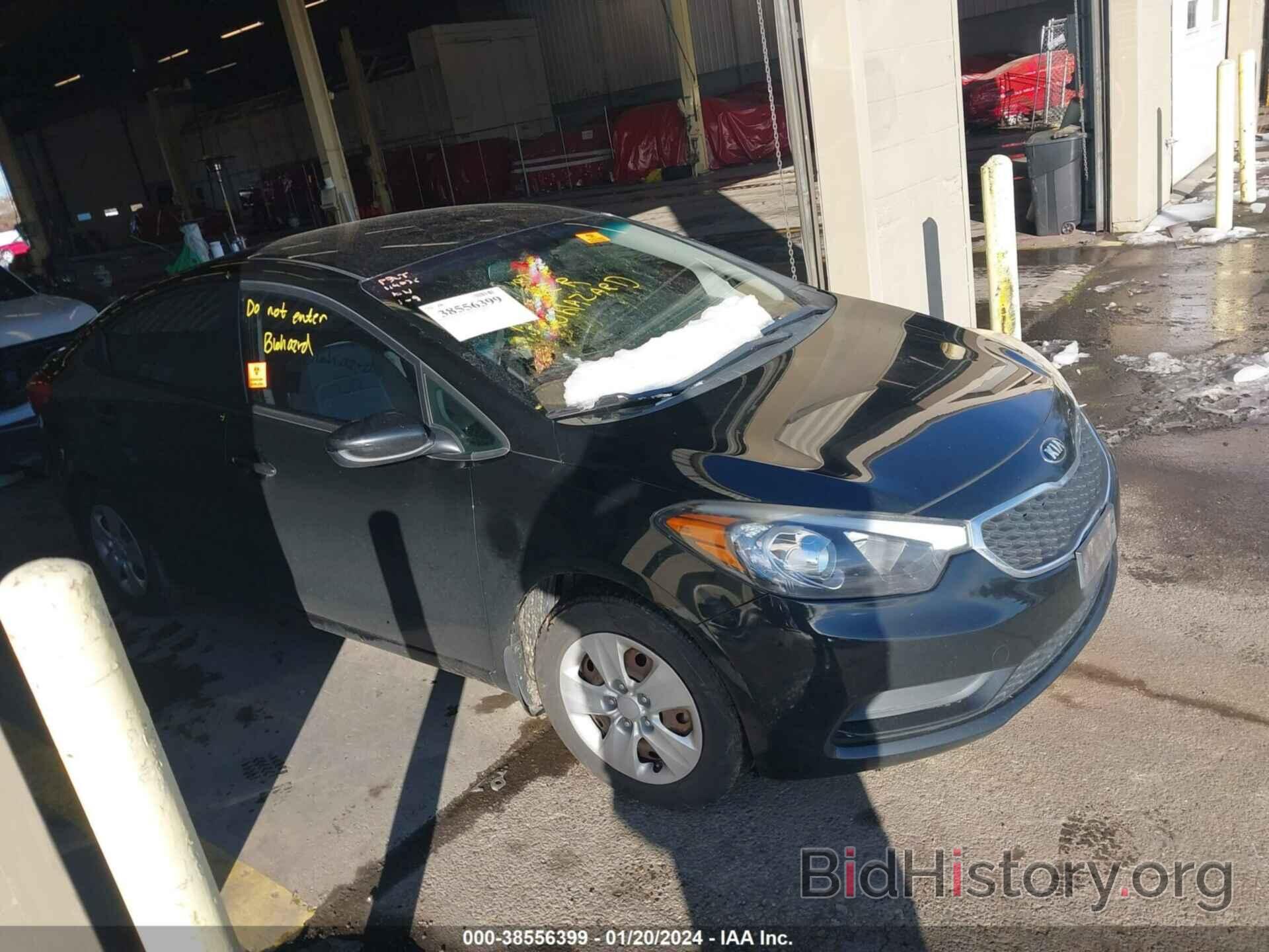 Photo KNAFK4A62E5125300 - KIA FORTE 2014