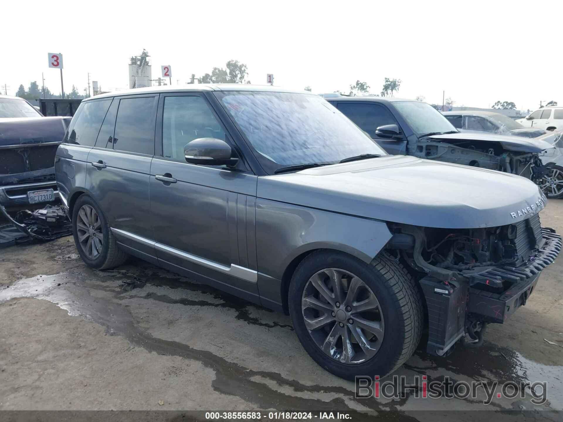 Фотография SALGS2VF6GA275855 - LAND ROVER RANGE ROVER 2016