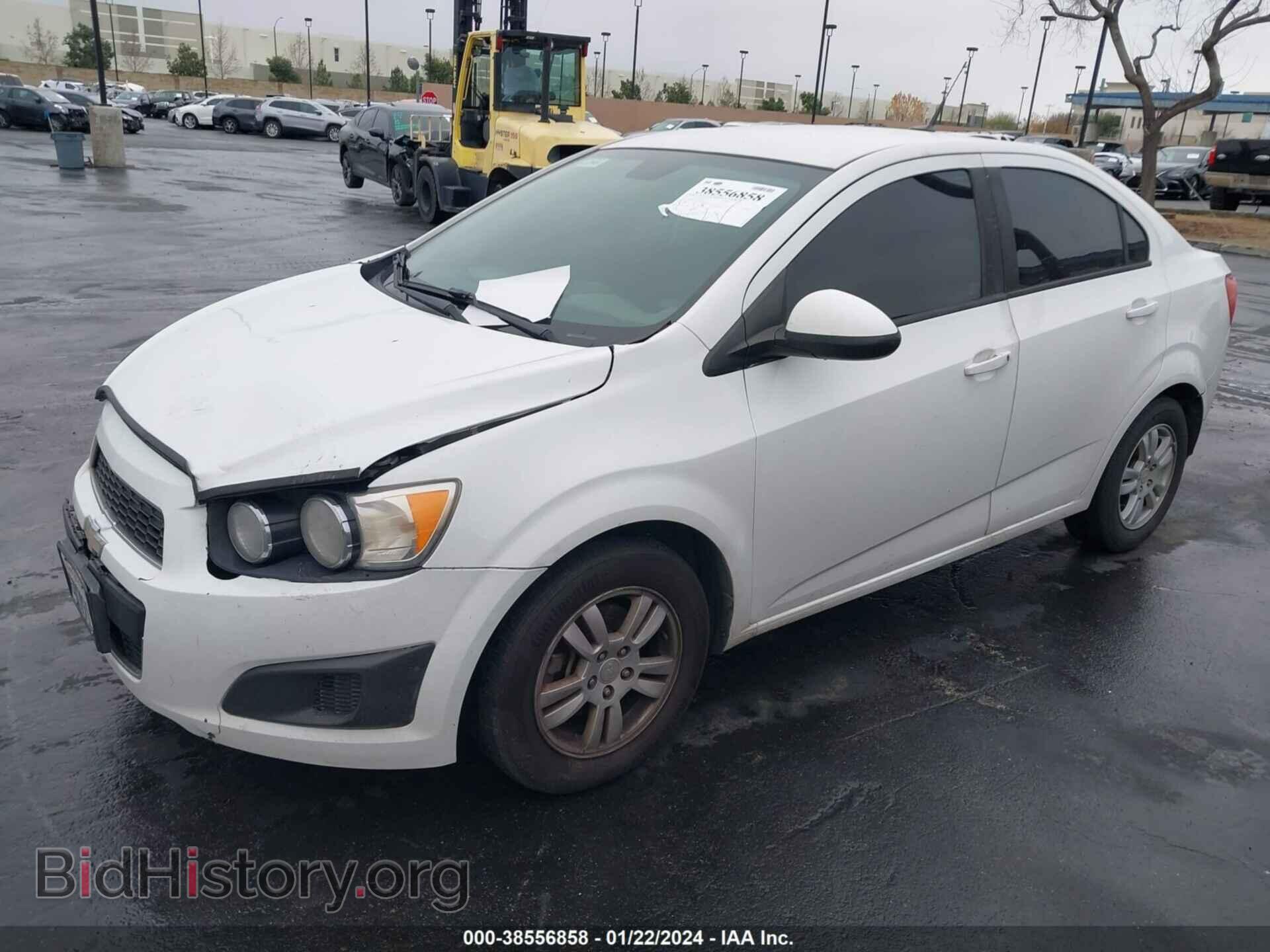 2012 CHEVROLET SONIC - VIN: 1G1JB5SH4C4200822 - Фото 2