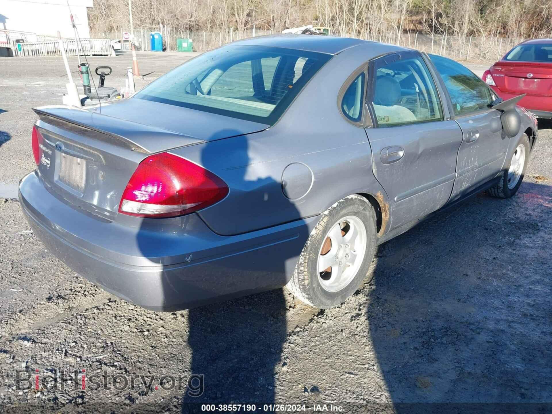 2007 FORD TAURUS - VIN: 1FAFP53U87A160624 - Фото 4