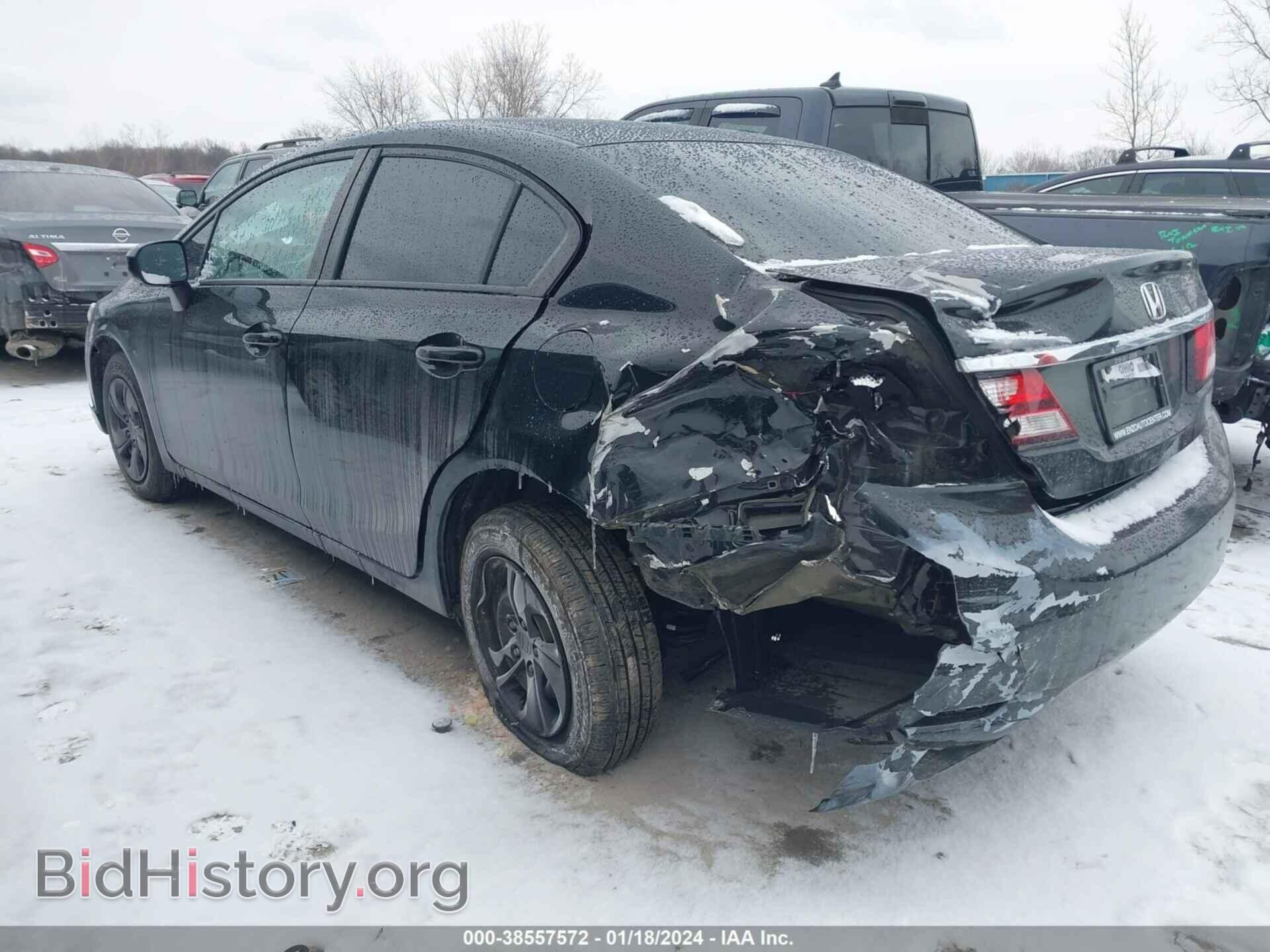 2014 HONDA CIVIC - VIN: 19XFB2F58EE250040 - Фото 3