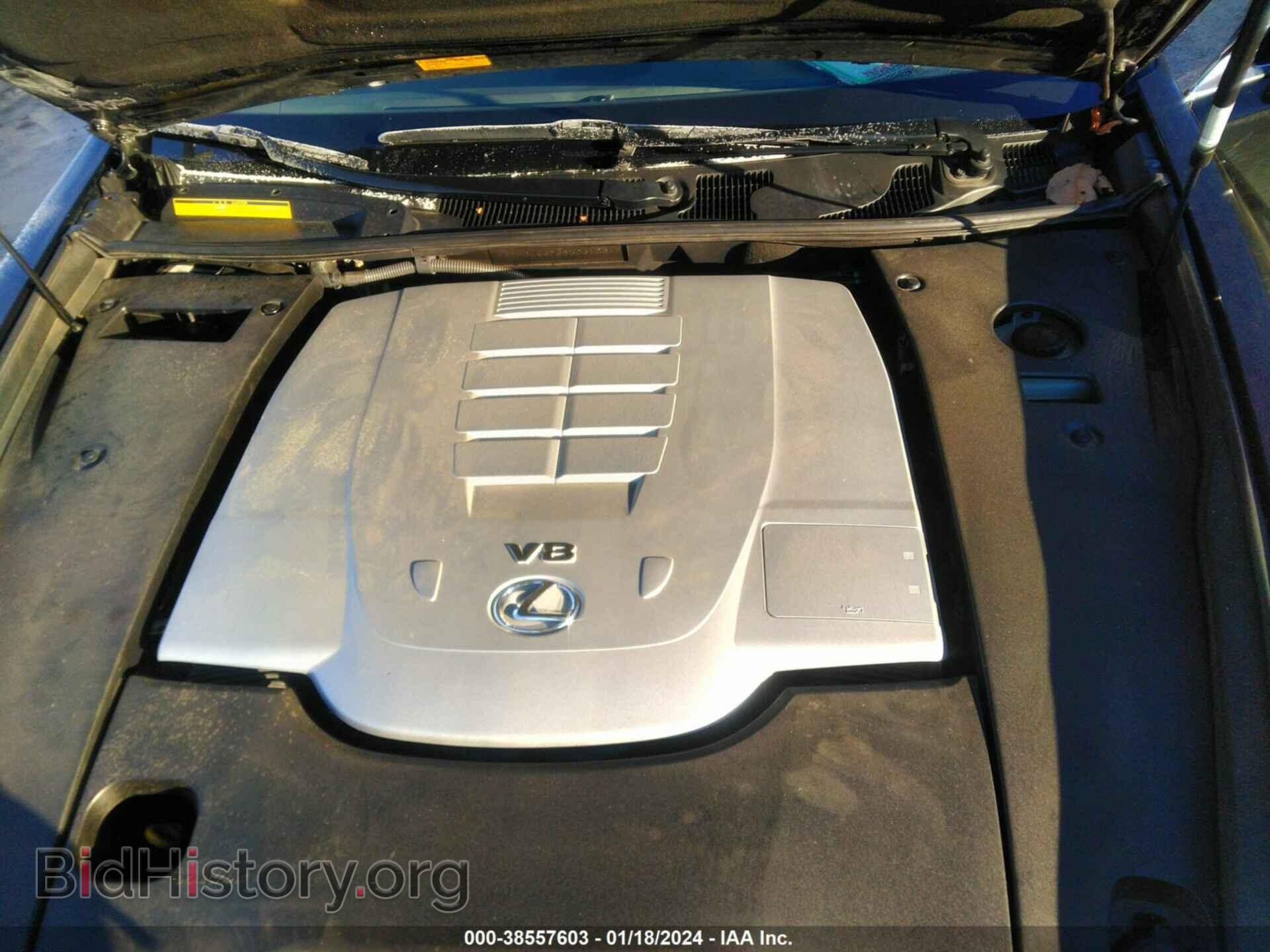 2008 LEXUS LS 460 - VIN: JTHBL46F685061031 - Фото 10