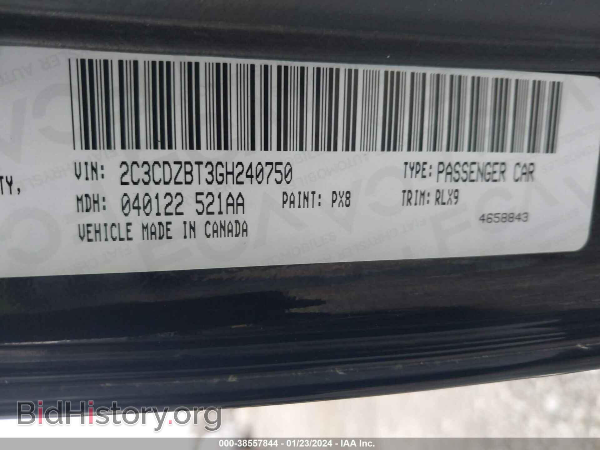 2016 DODGE CHALLENGER - VIN: 2C3CDZBT3GH240750 - Photo 9