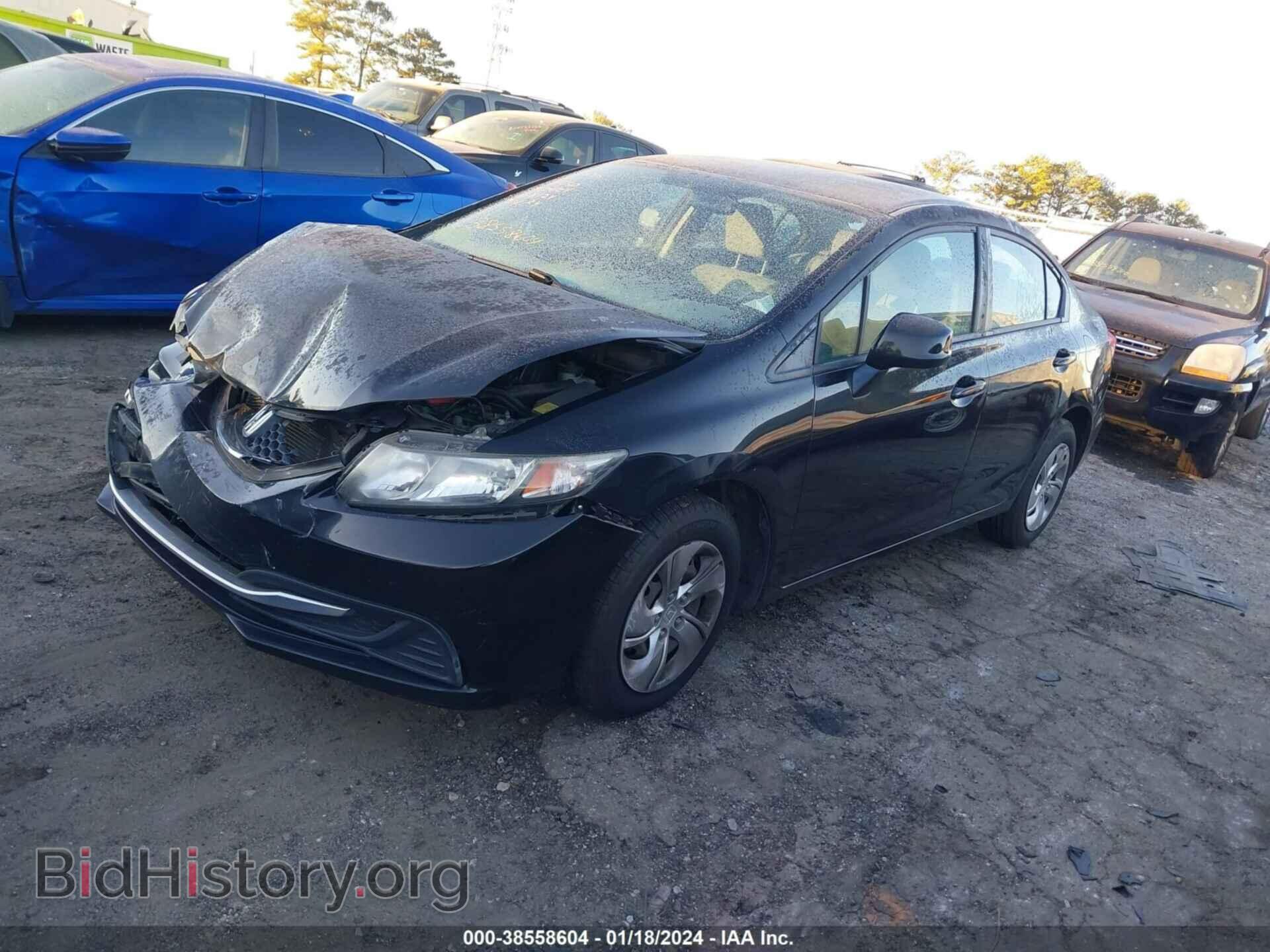 2013 HONDA CIVIC - VIN: 19XFB2F56DE083370 - Фото 2