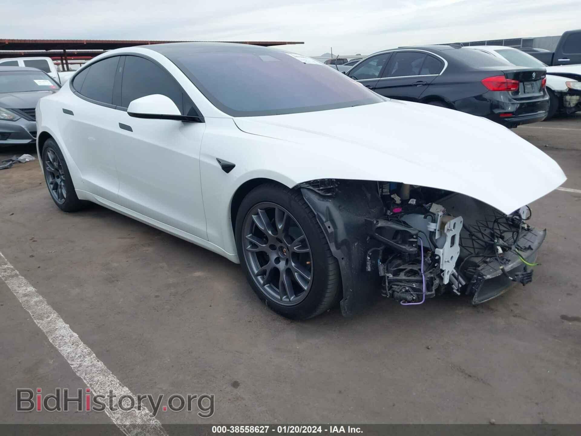 Photo 5YJSA1E64MF453988 - TESLA MODEL S 2021
