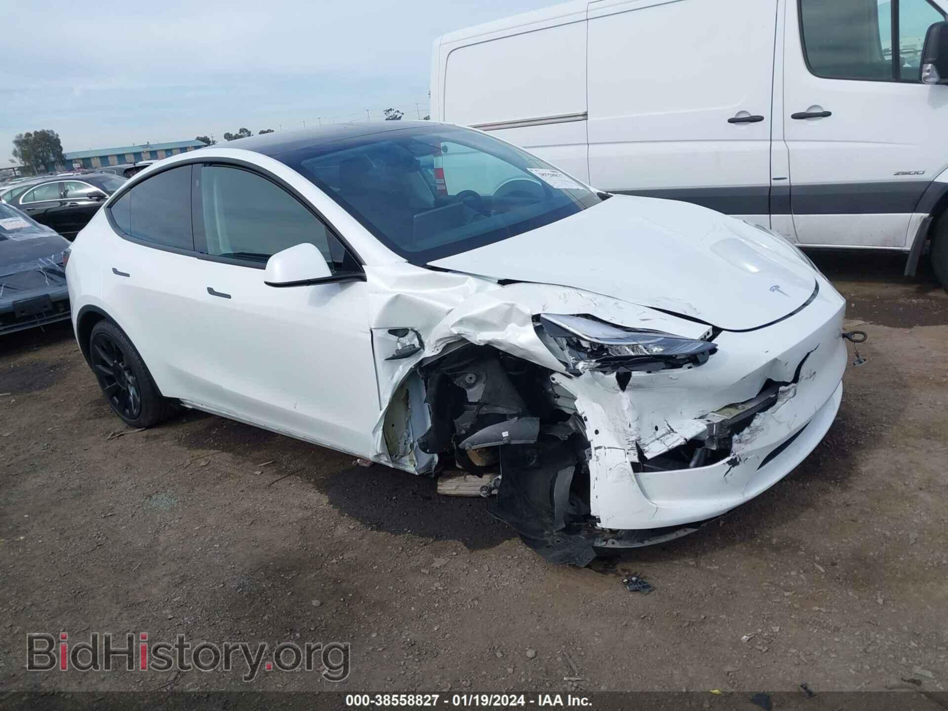 Photo 7SAYGAEE5NF569348 - TESLA MODEL Y 2022
