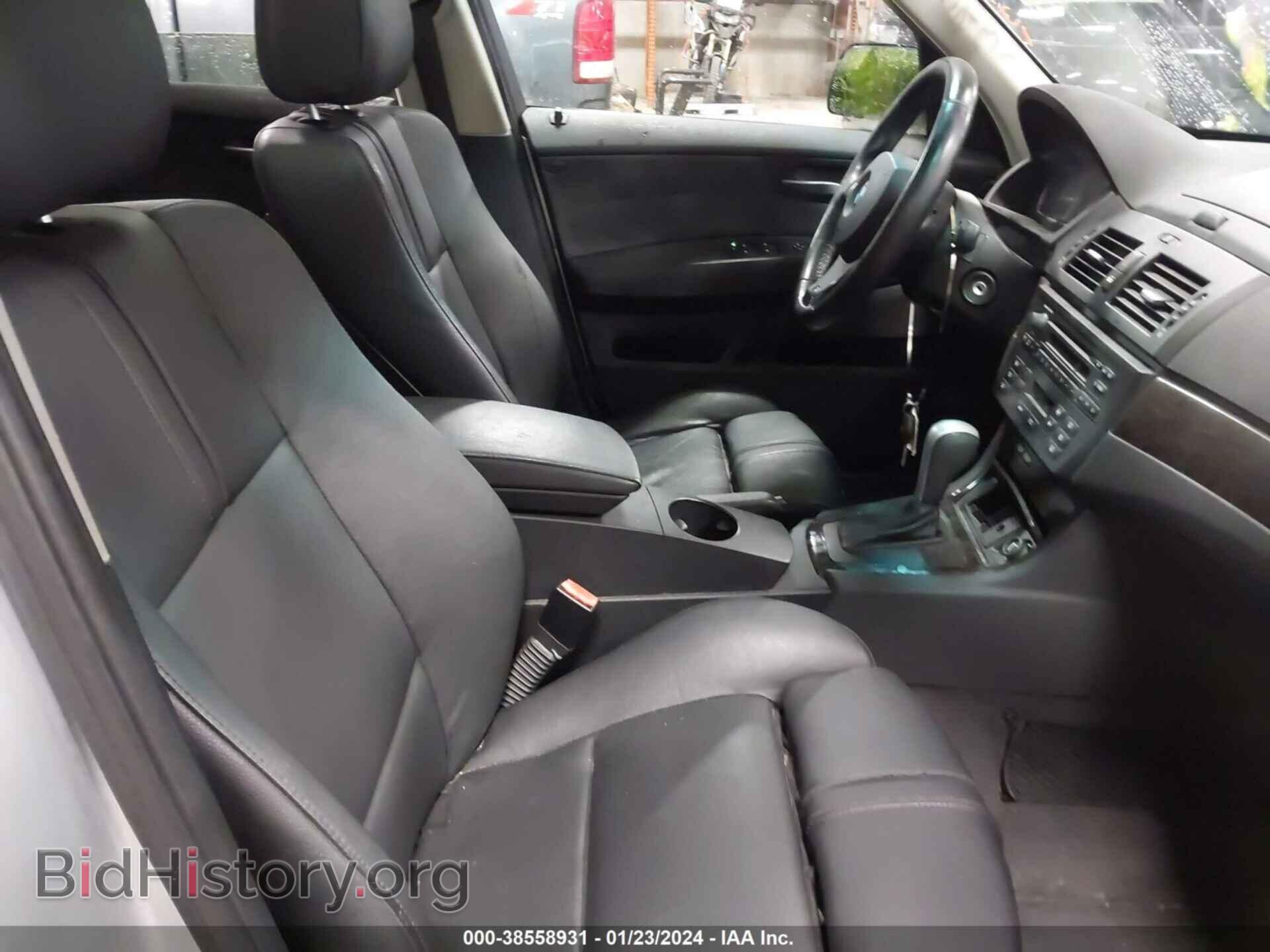 2007 BMW X3 - VIN: WBXPC93467WF02100 - Фото 5