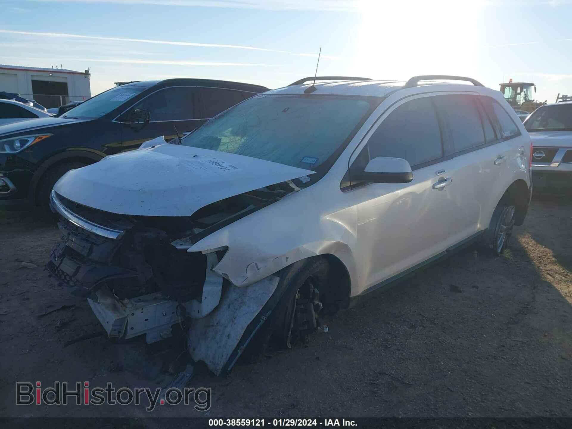 2014 FORD EDGE - VIN: 2FMDK3JC8EBA49129 - Фото 2