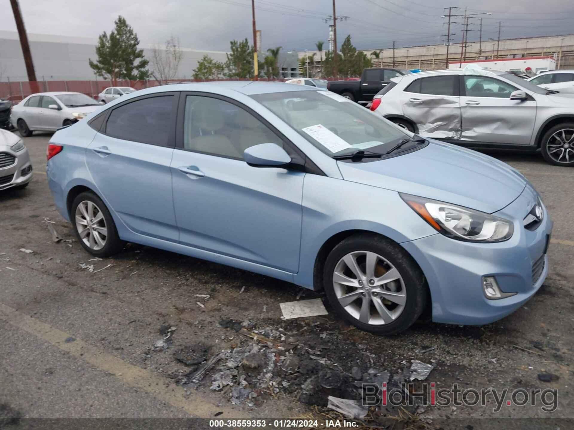 Photo KMHCU4AE3CU075836 - HYUNDAI ACCENT 2012