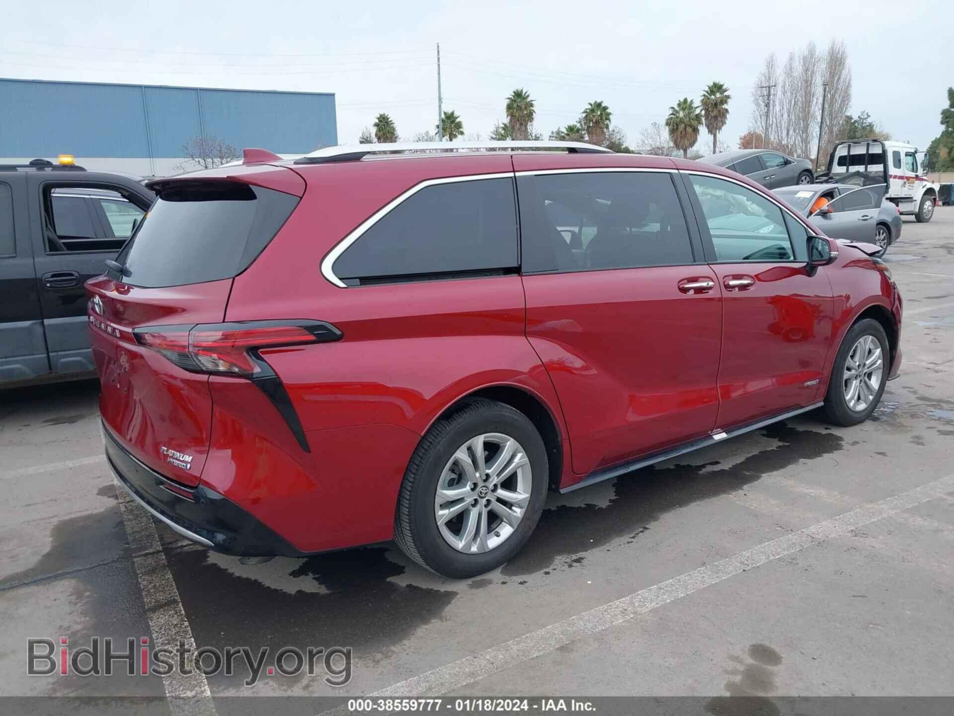 2021 TOYOTA SIENNA - VIN: 5TDESKFC8MS004541 - Фото 4