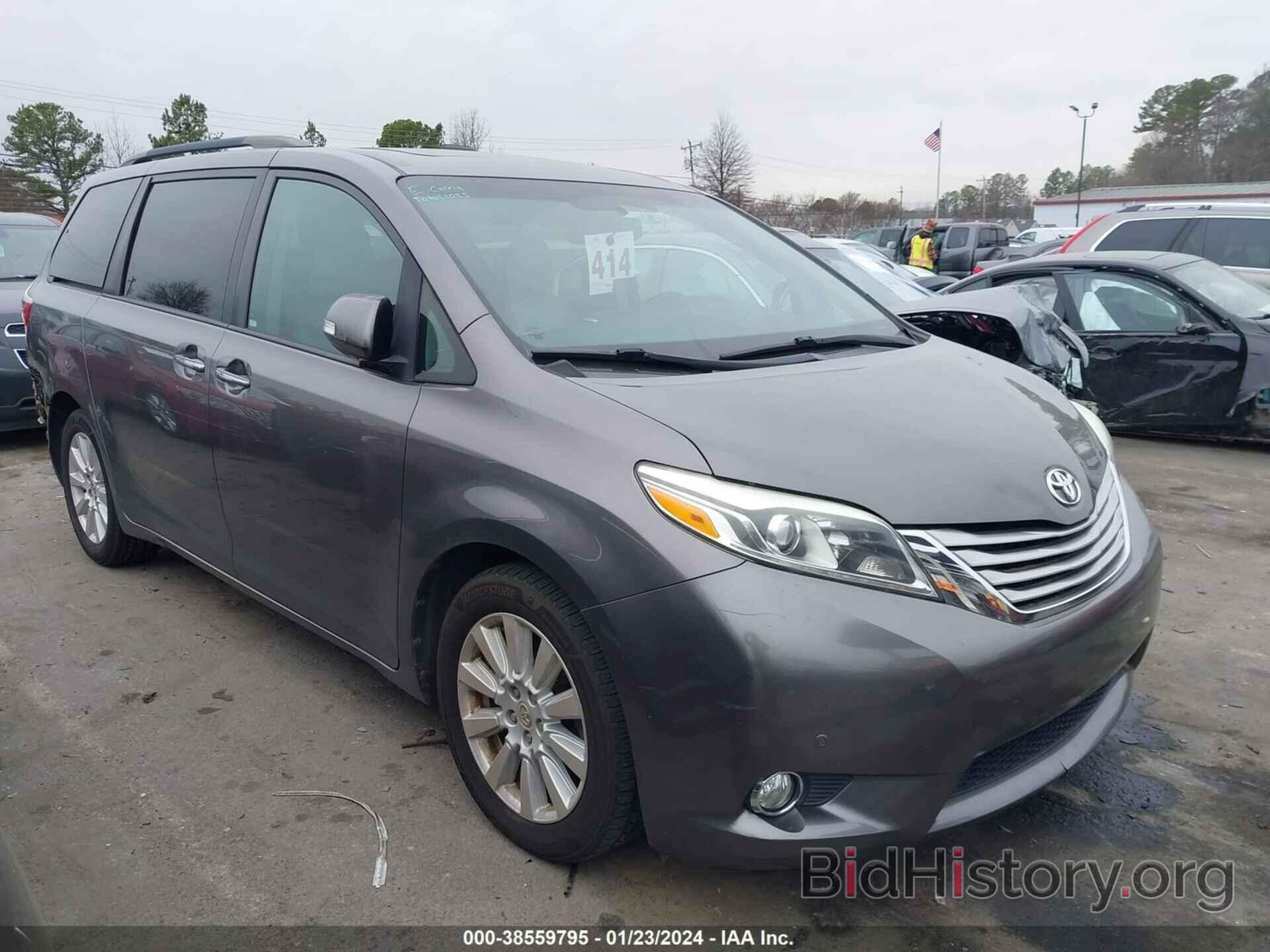 Фотография 5TDYZ3DC6HS848231 - TOYOTA SIENNA 2017