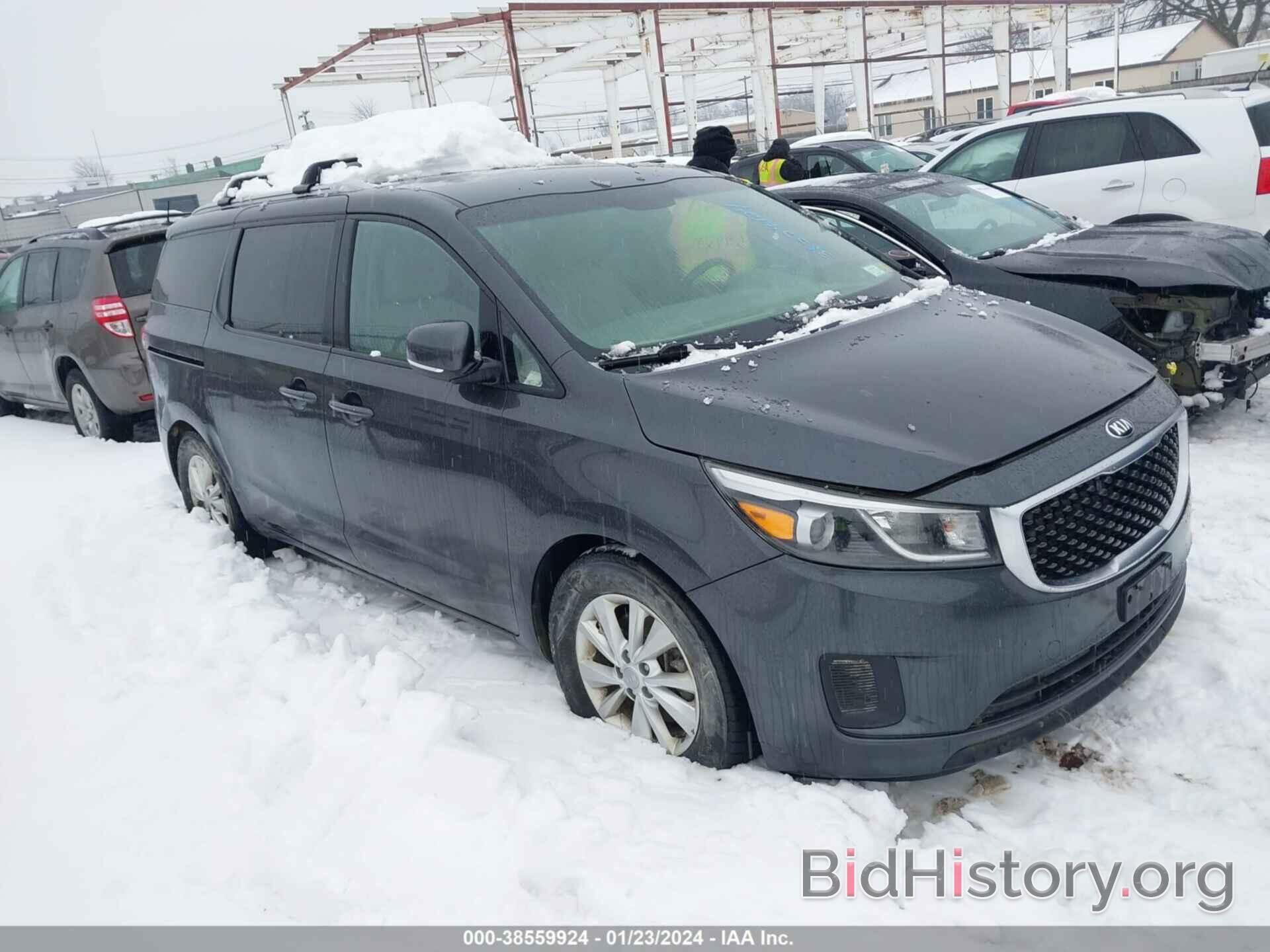 Фотография KNDMB5C10G6133863 - KIA SEDONA 2016