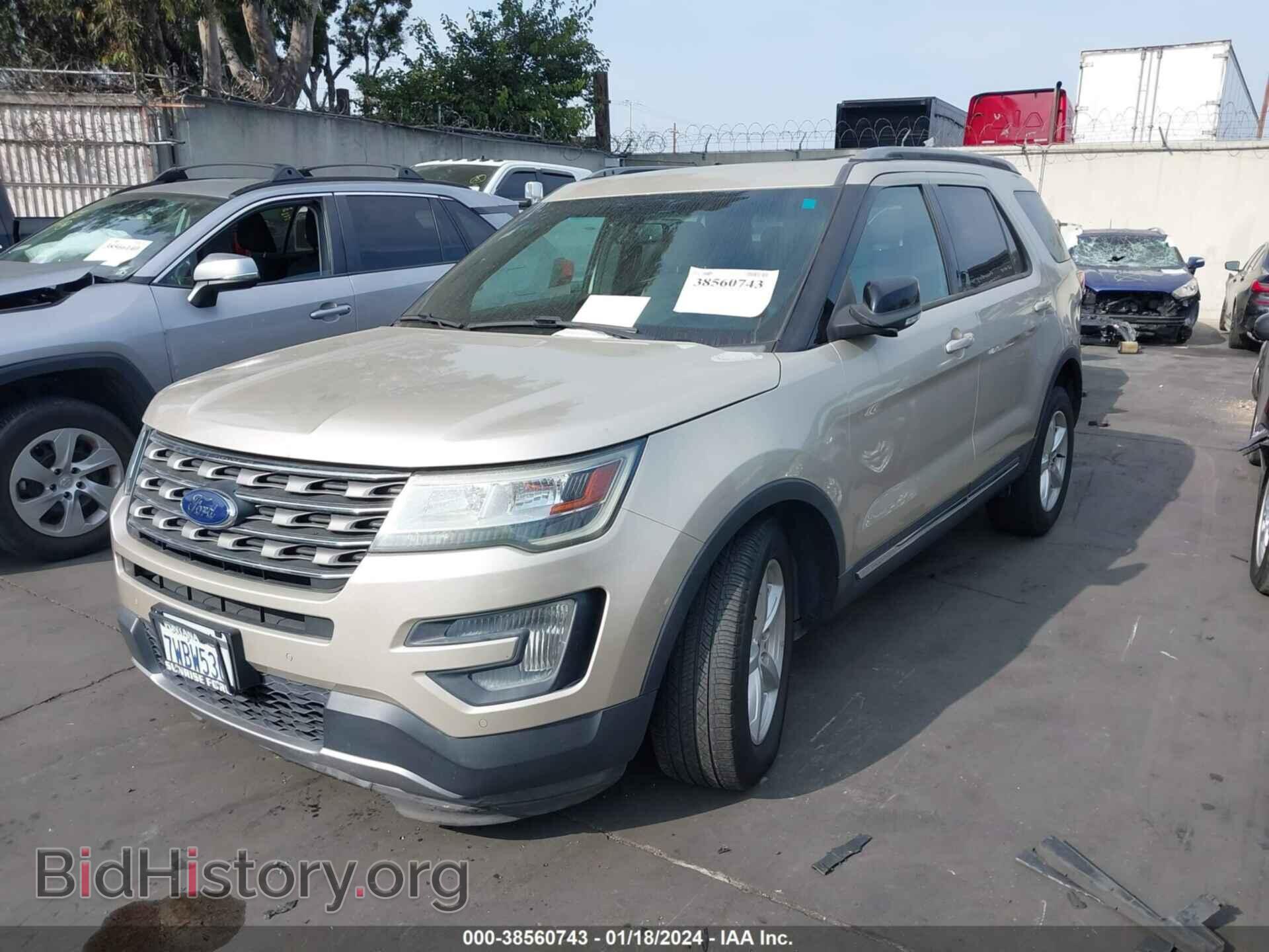 2017 FORD EXPLORER - VIN: 1FM5K7D86HGA76216 - Фото 2