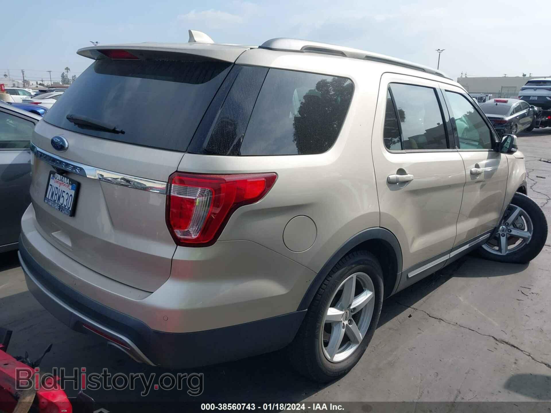 2017 FORD EXPLORER - VIN: 1FM5K7D86HGA76216 - Фото 4