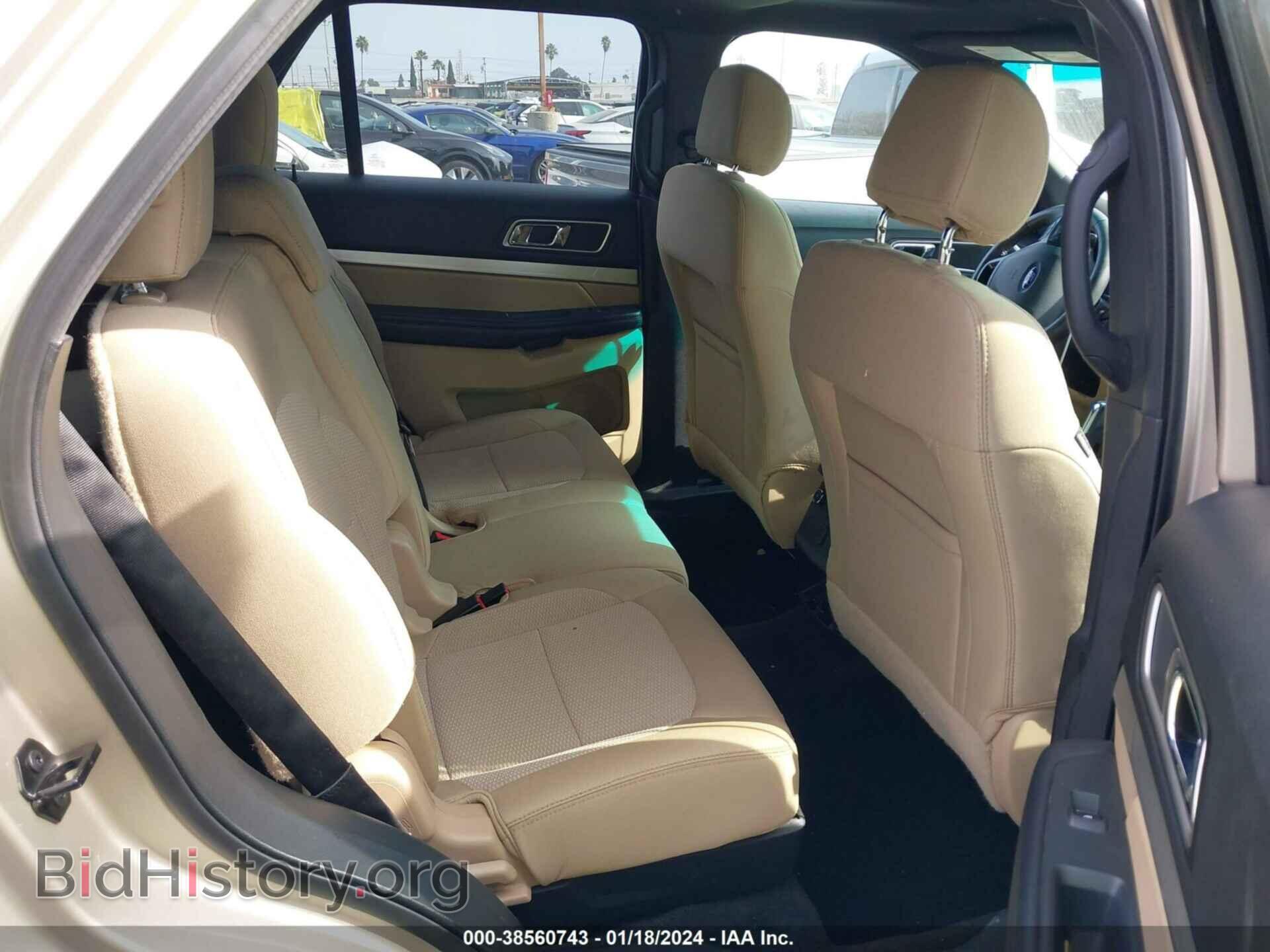 2017 FORD EXPLORER - VIN: 1FM5K7D86HGA76216 - Фото 8