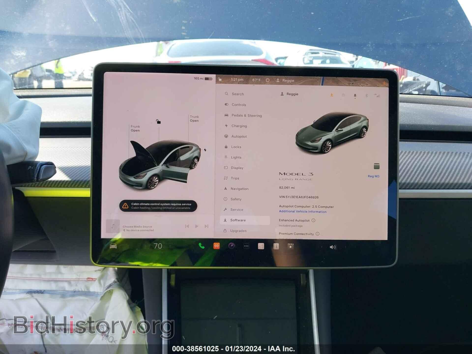 2018 TESLA MODEL 3 - VIN: 5YJ3E1EA6JF046926 - Фото 7