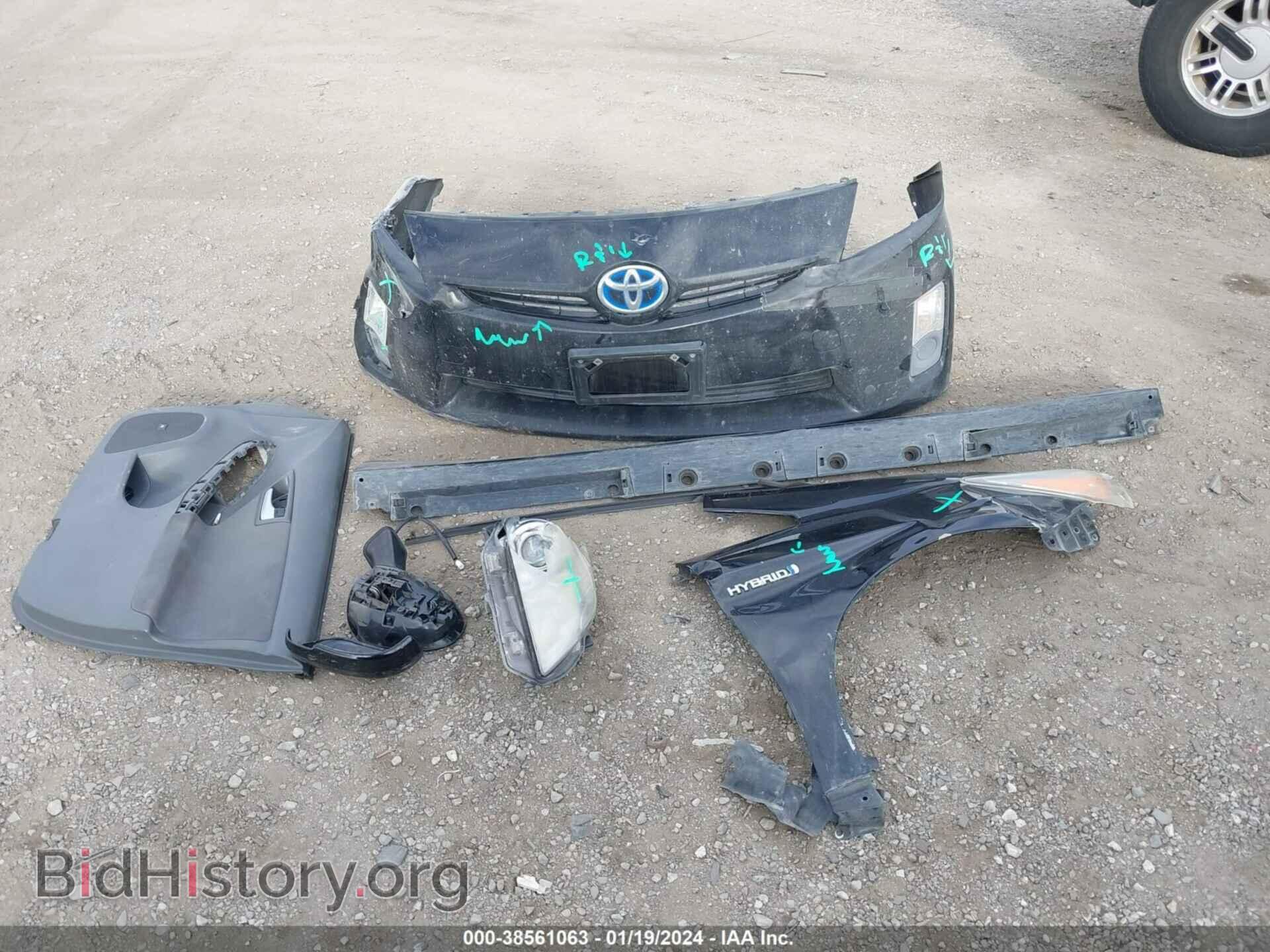 2011 TOYOTA PRIUS - VIN: JTDKN3DU6B0322489 - Фото 12