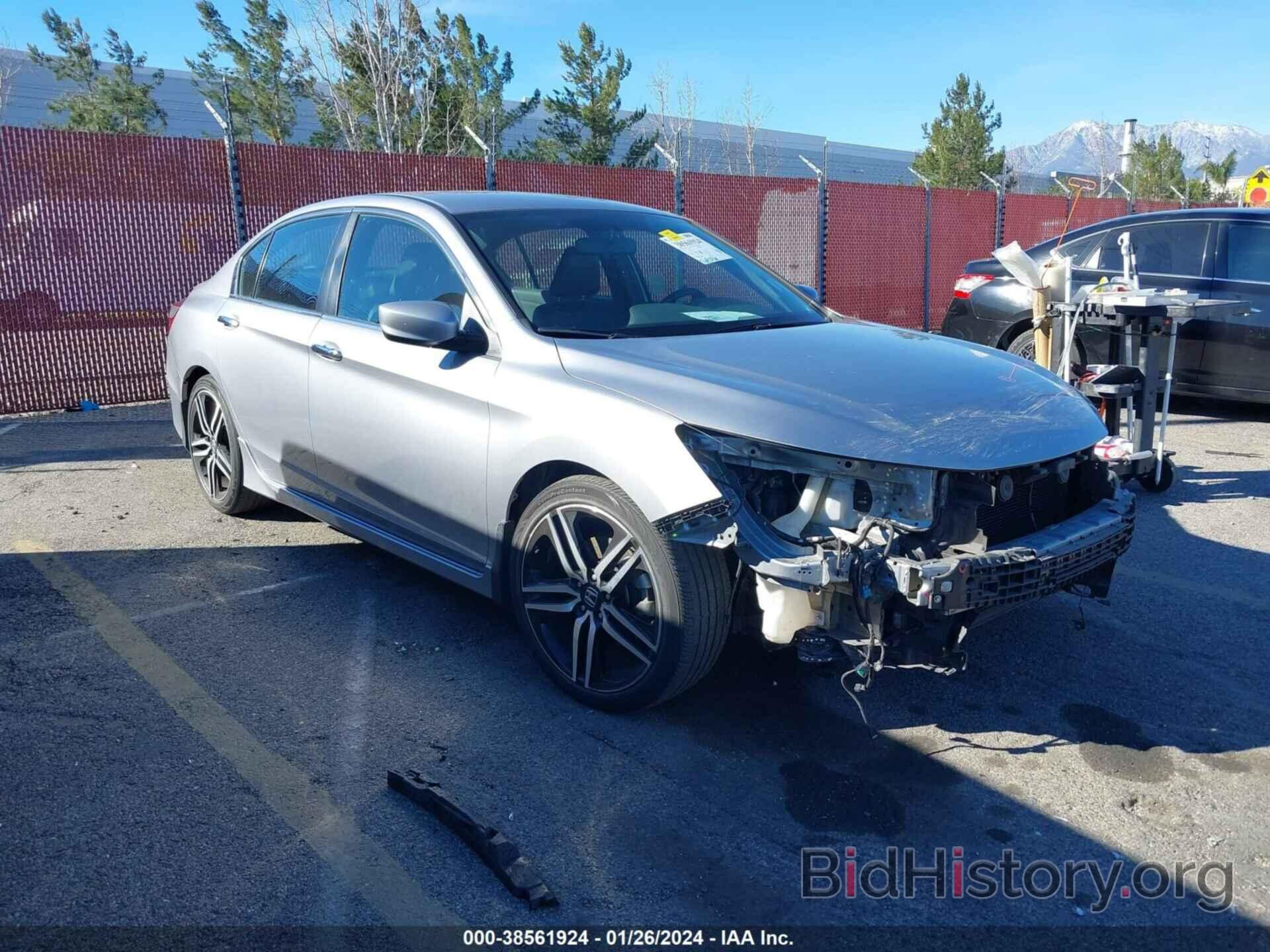 Photo 1HGCR2F11HA217370 - HONDA ACCORD 2017