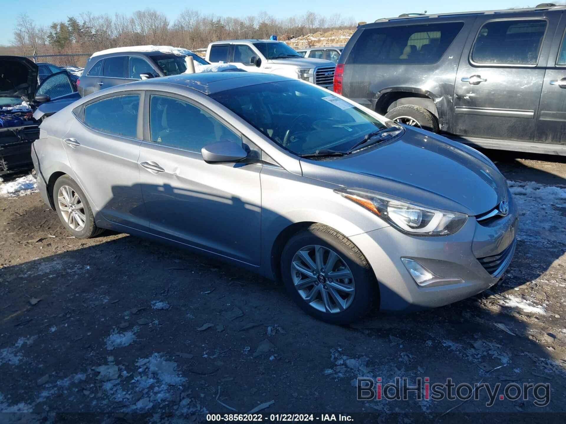 Photo KMHDH4AE1FU224290 - HYUNDAI ELANTRA 2015