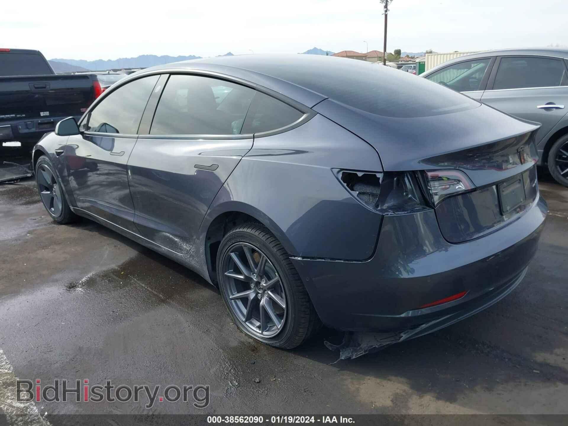 2022 TESLA MODEL 3 - VIN: 5YJ3E1EB5NF121095 - Фото 3