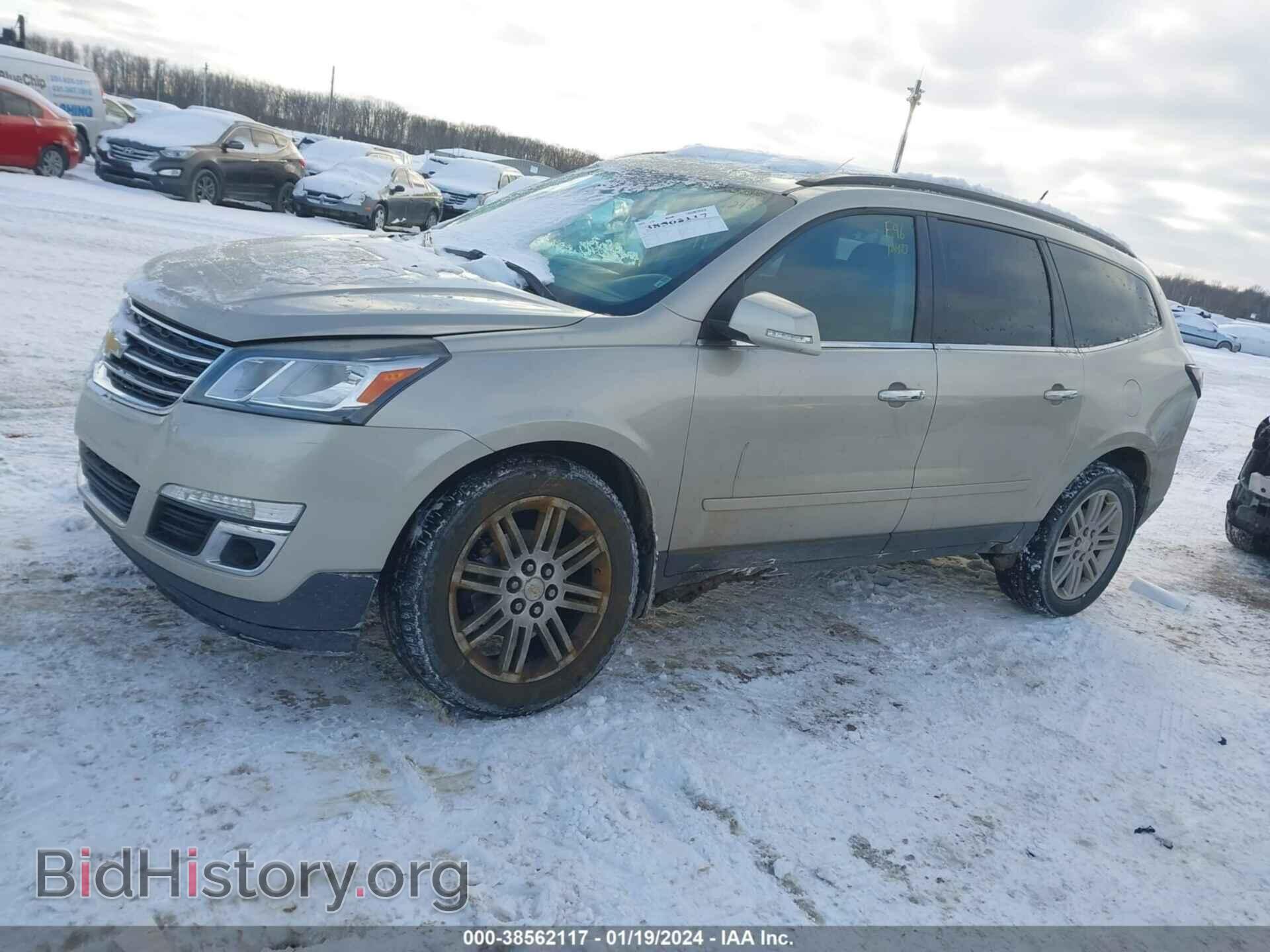 2014 CHEVROLET TRAVERSE - VIN: 1GNKRGKD4EJ200945 - Фото 2